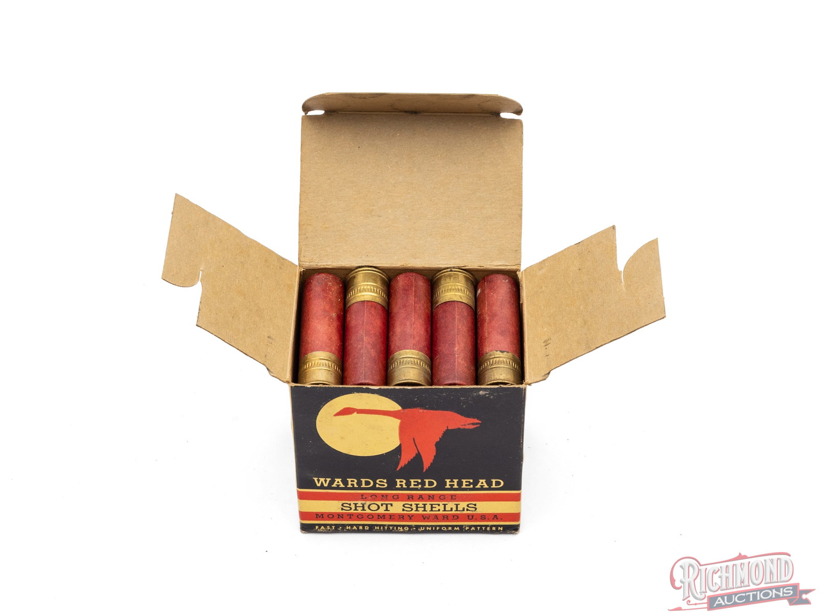Full Box of Wards Red Head 20 Gauge Long Range Shot Shells - 3