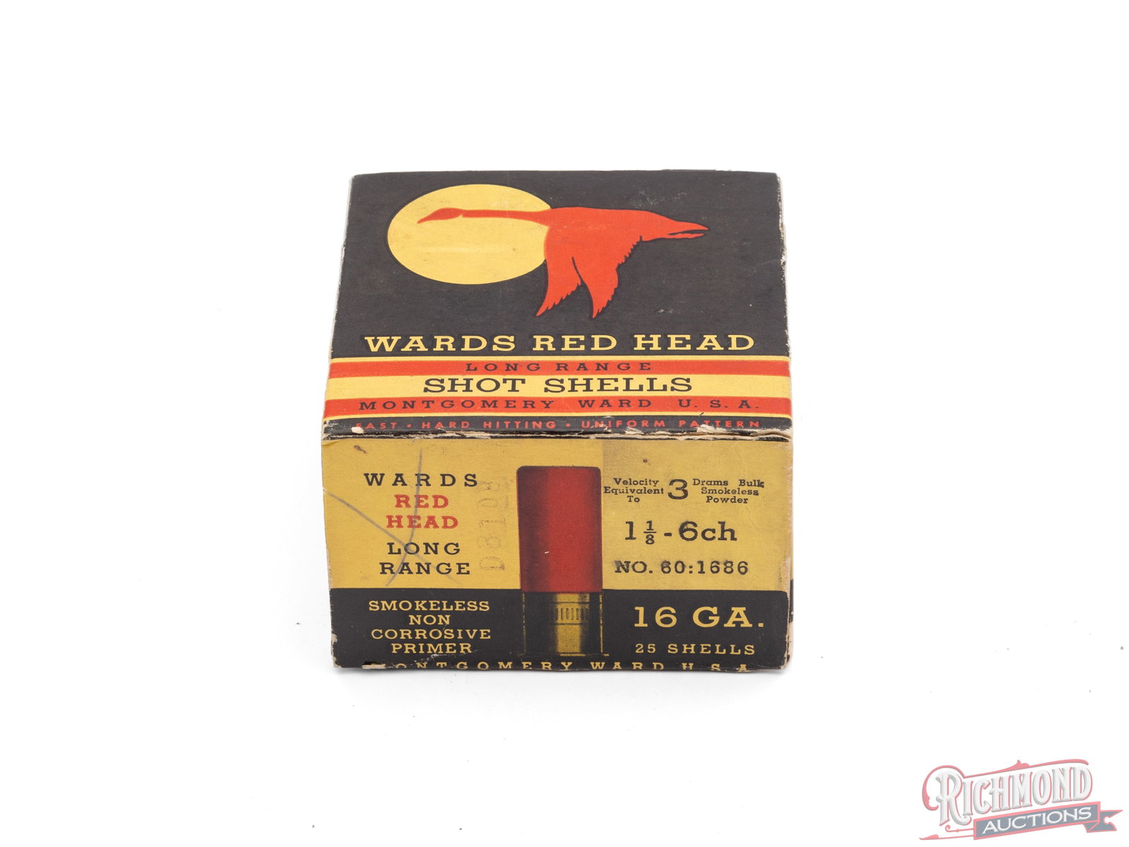 Full Box of Wards Red Head 16 Gauge Long Range Shot Shells (1 of 2)