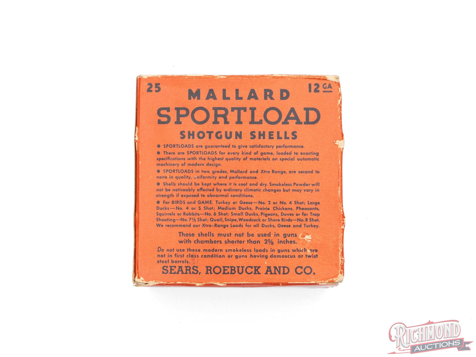 Full Box of 12 Gauge Mallard Sportload Shotgun Shells - 3