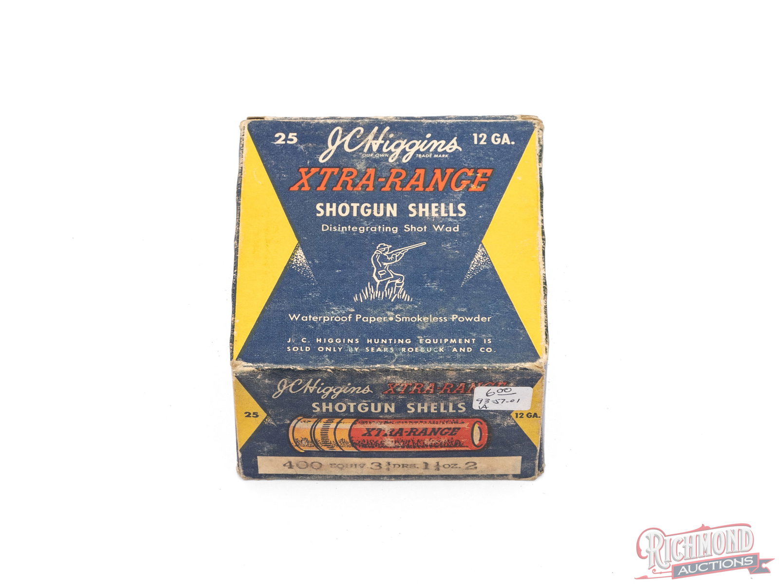 Full Box of J. C. Higgins 12 Gauge Xtra-Range Shotgun Shells (1 of 3)