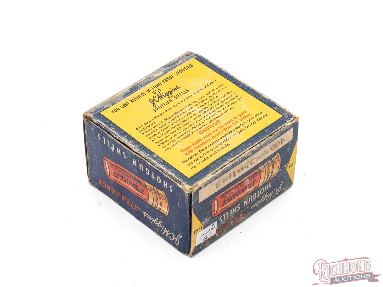 Full Box of J. C. Higgins 12 Gauge Xtra-Range Shotgun Shells - 2