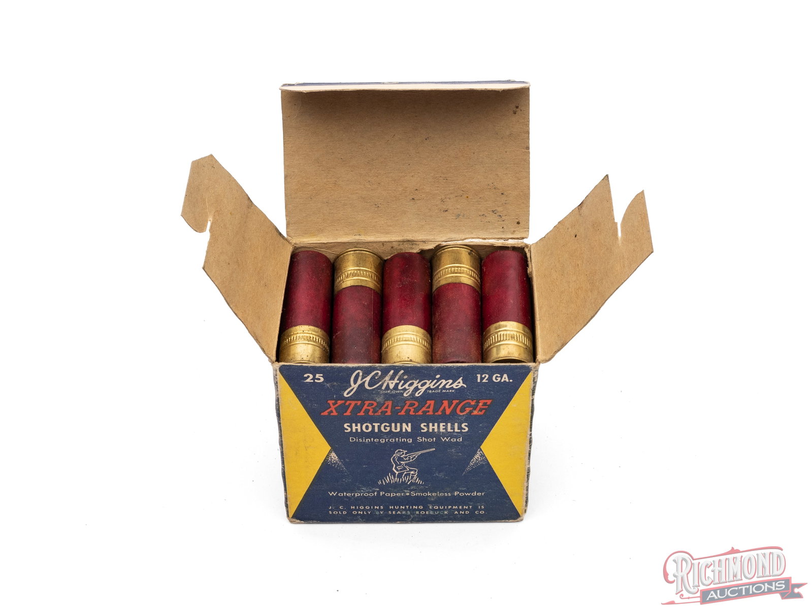 Full Box of J. C. Higgins 12 Gauge Xtra-Range Shotgun Shells - 3