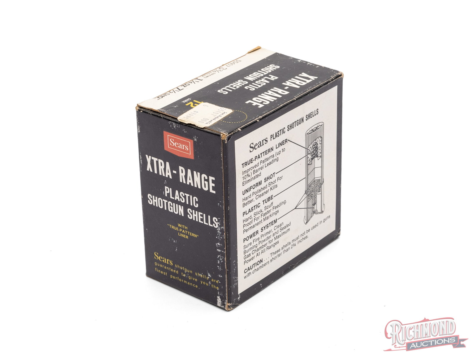 Full Box of Sears "Ted Williams Quality" Xtra -Range 12 Gauge Plastic Shotgun Shells - 2