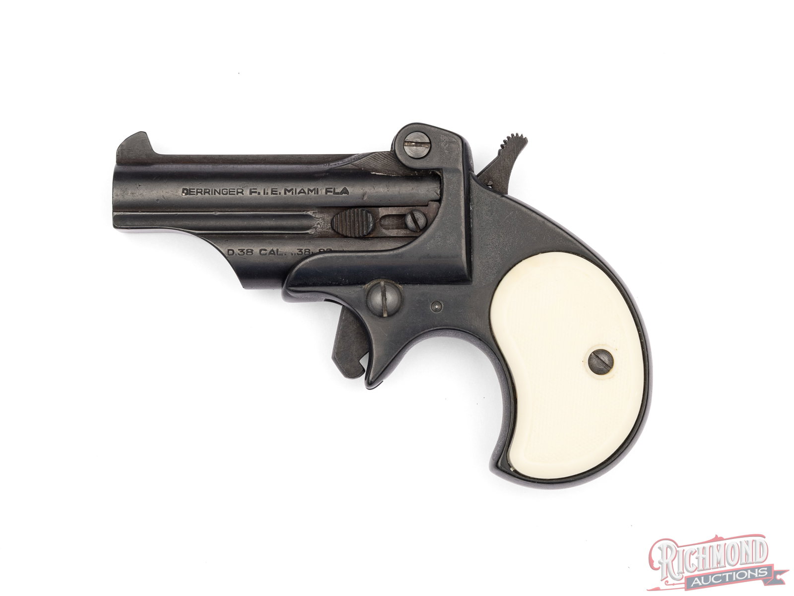 FIE Model D86 Derringer .38 Special Single Shot Pistol in Original Box - 2