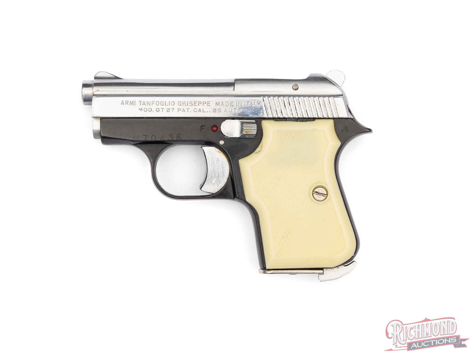 Tanfoglio Guiseppe Targa GT 27 .25 Auto Semi-Automatic Pistol in Original Box - 2