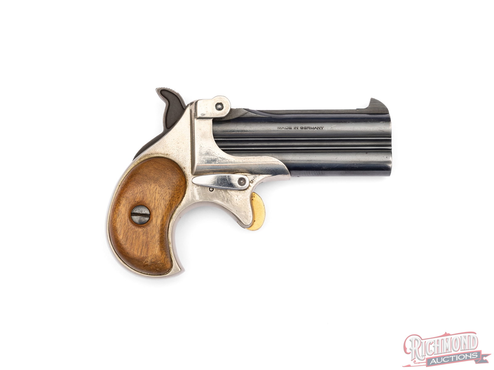 German Rohm GMBH .38 Special Over/Under Deringer Pocket Pistol - 2