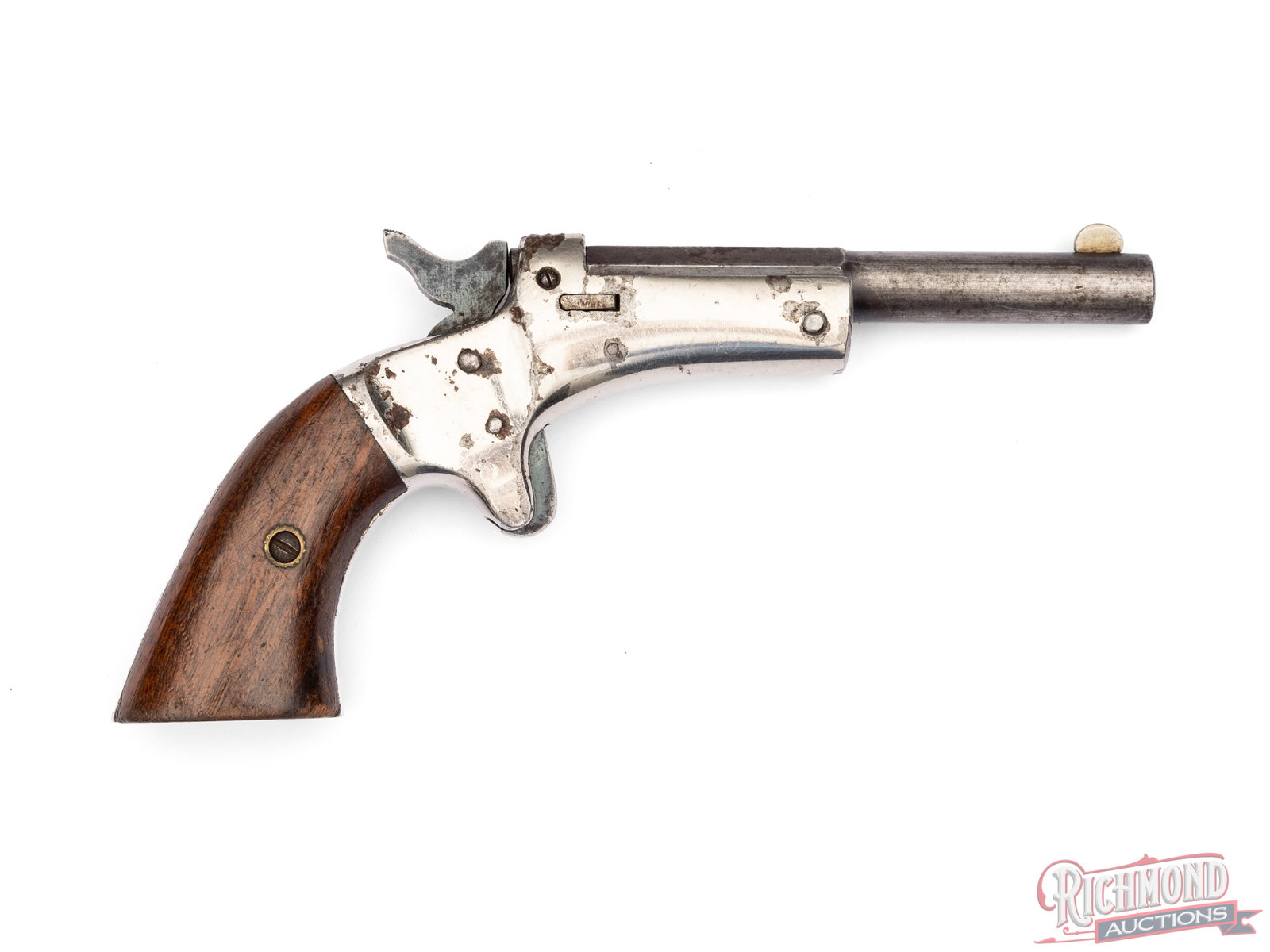 Antique J.Stevens A & T Co. Single Shot Pistol in .22 Caliber - 2