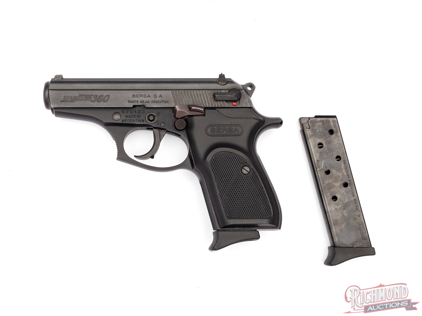 Bersa Thunder 380 Compact .380 ACP Semi-Auto Pistol In Original Case - 2