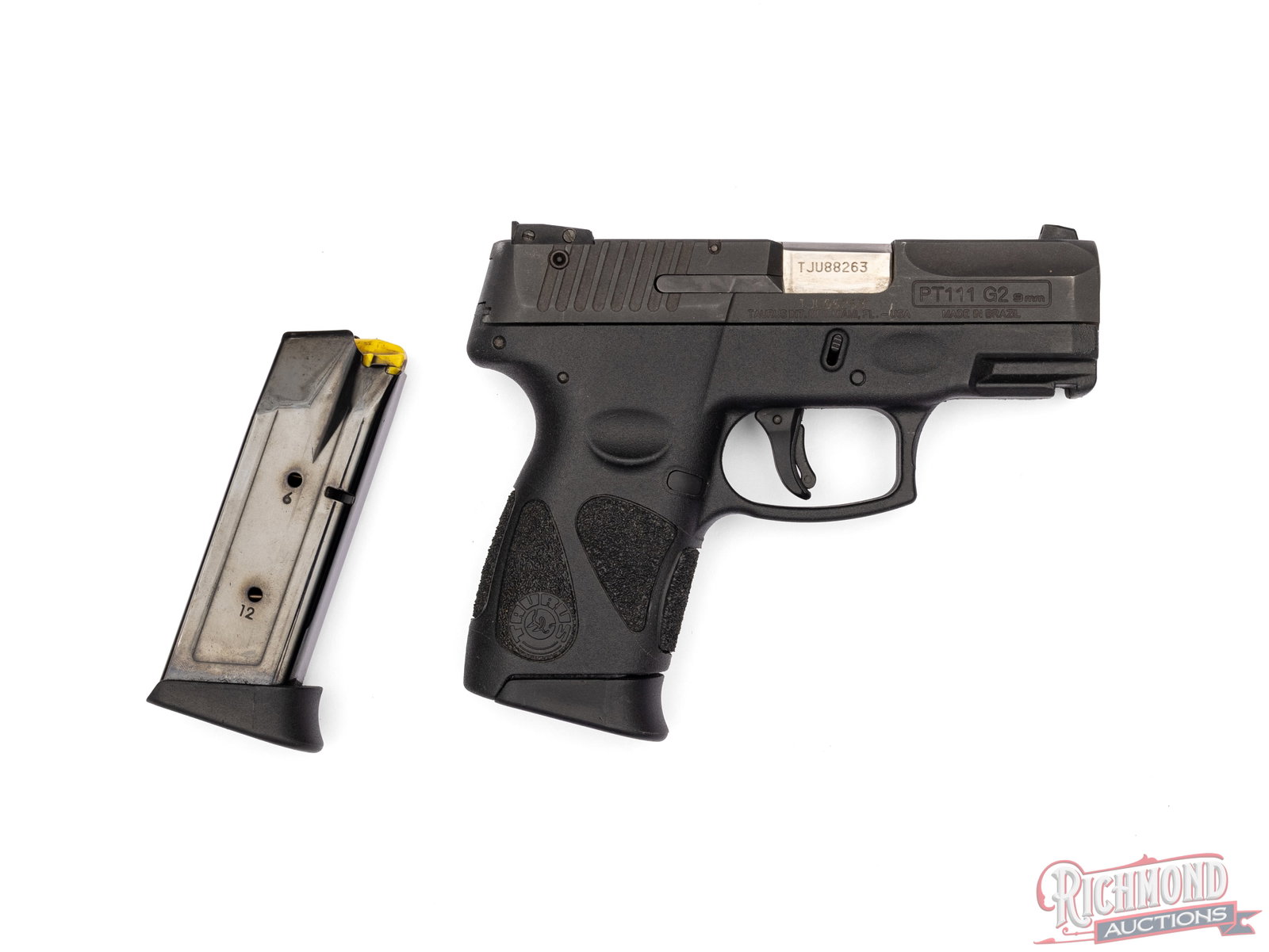 Taurus PT111 G2 Millennium 9mm Luger Semi-Auto Pistol in Original Box - 3