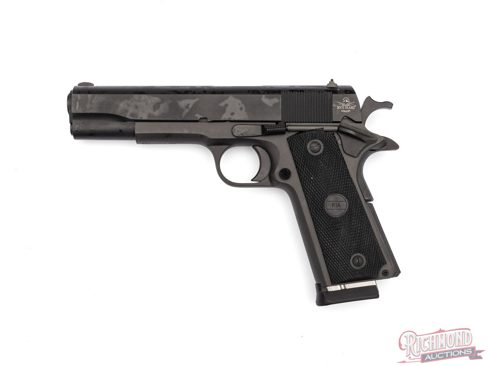 Armscor Rock Island Armory M1911A1-FS 9mm Semi-Auto Pistol in Original Case - 2