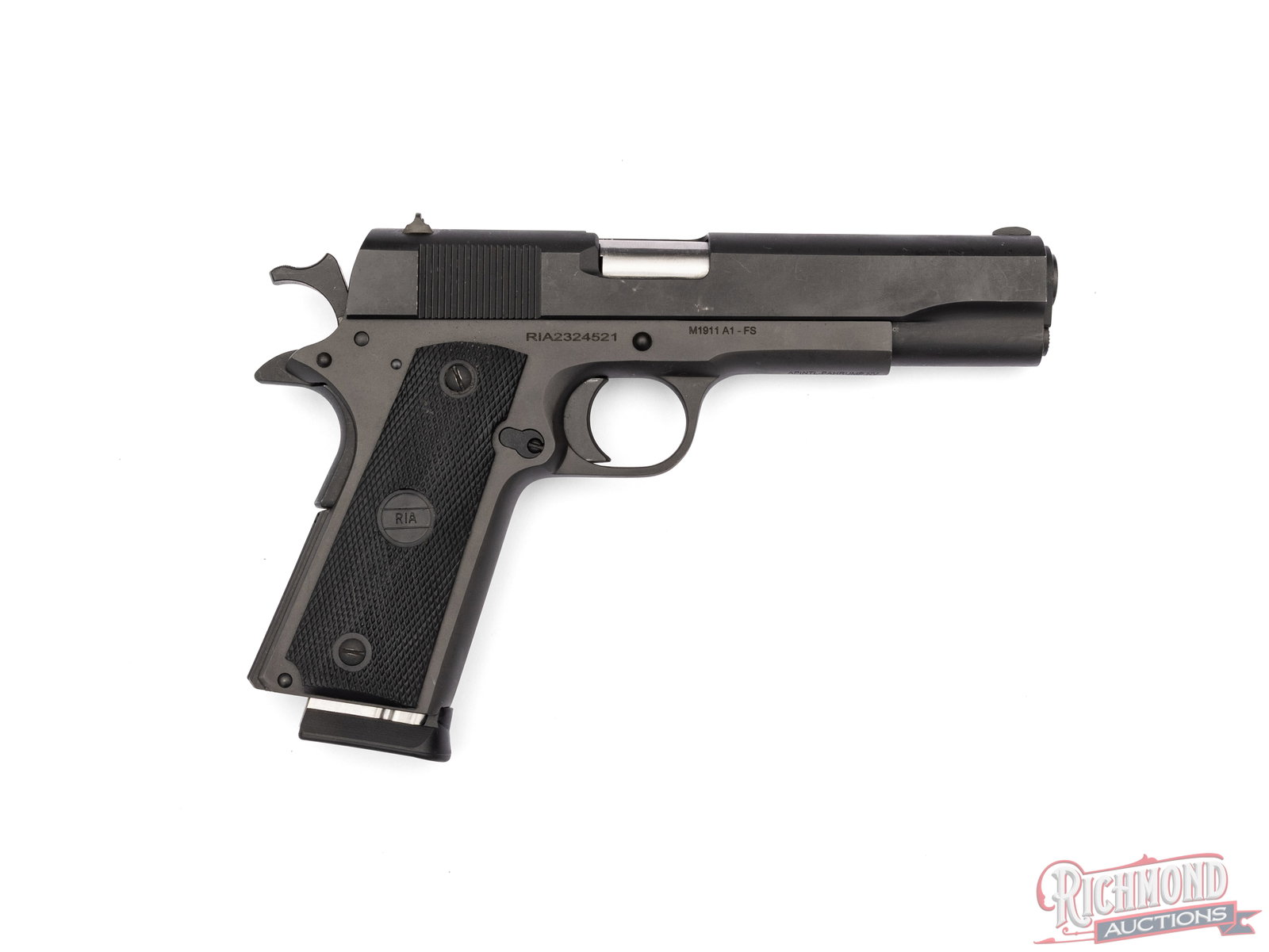 Armscor Rock Island Armory M1911A1-FS 9mm Semi-Auto Pistol in Original Case - 3