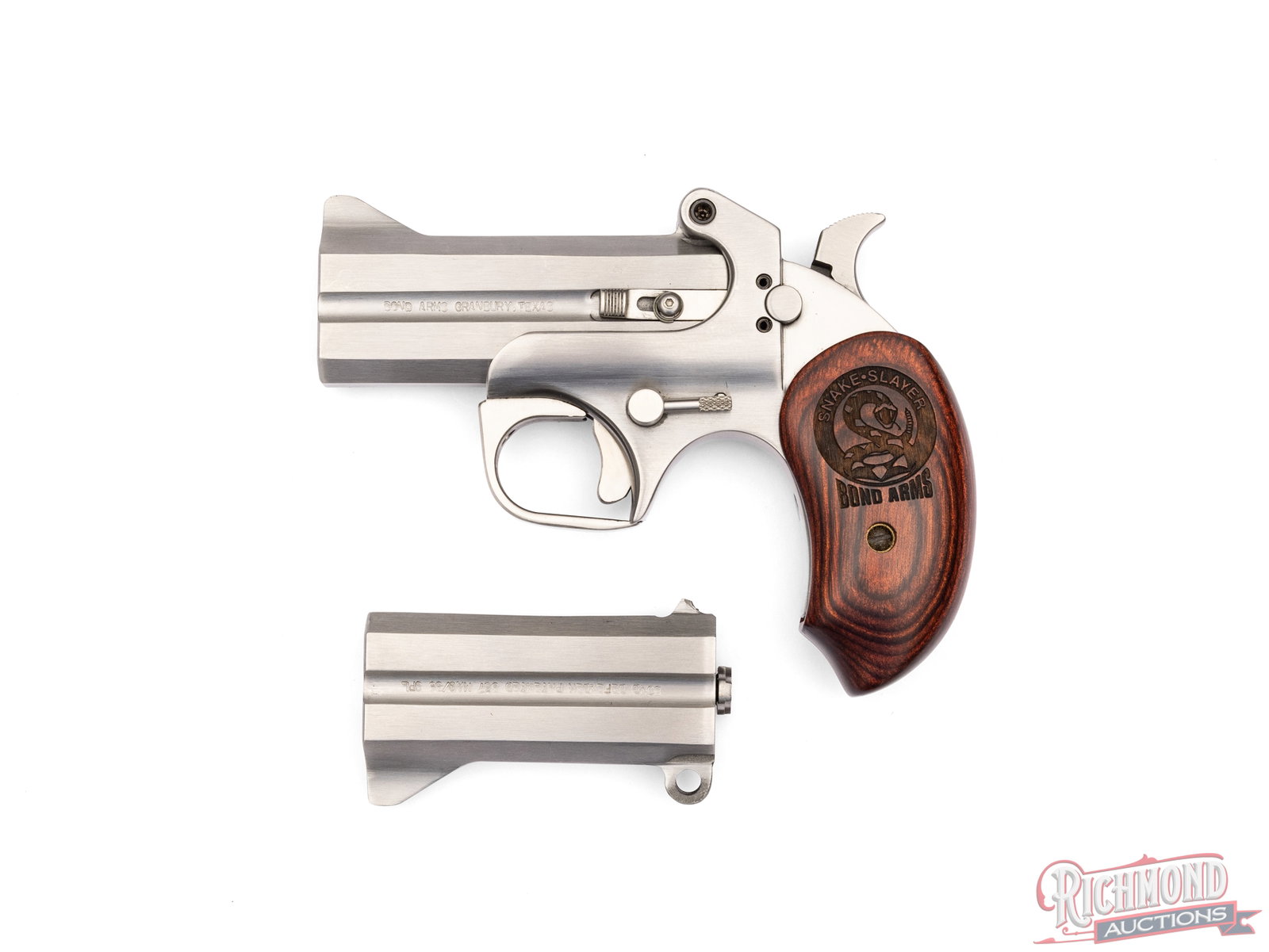 Bond Arms Snake Slayer .45 Colt / 410 GA Over Under Derringer Pistol With Additional Barrel .357 MAG - 2