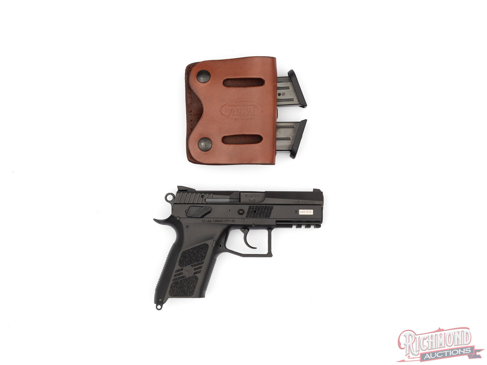 CZ Model 75 P-07 Semi-Automatic 9mm Pistol in Original Case with Accessories - 3