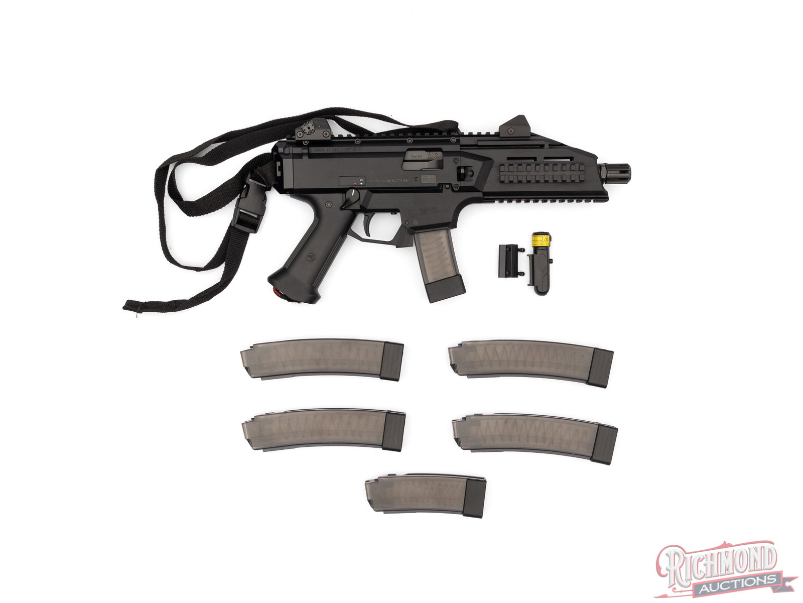 CZ Scorpion EVO 3 S1 Semi-Auto 9mm Carbine Pistol in Original Box - 2