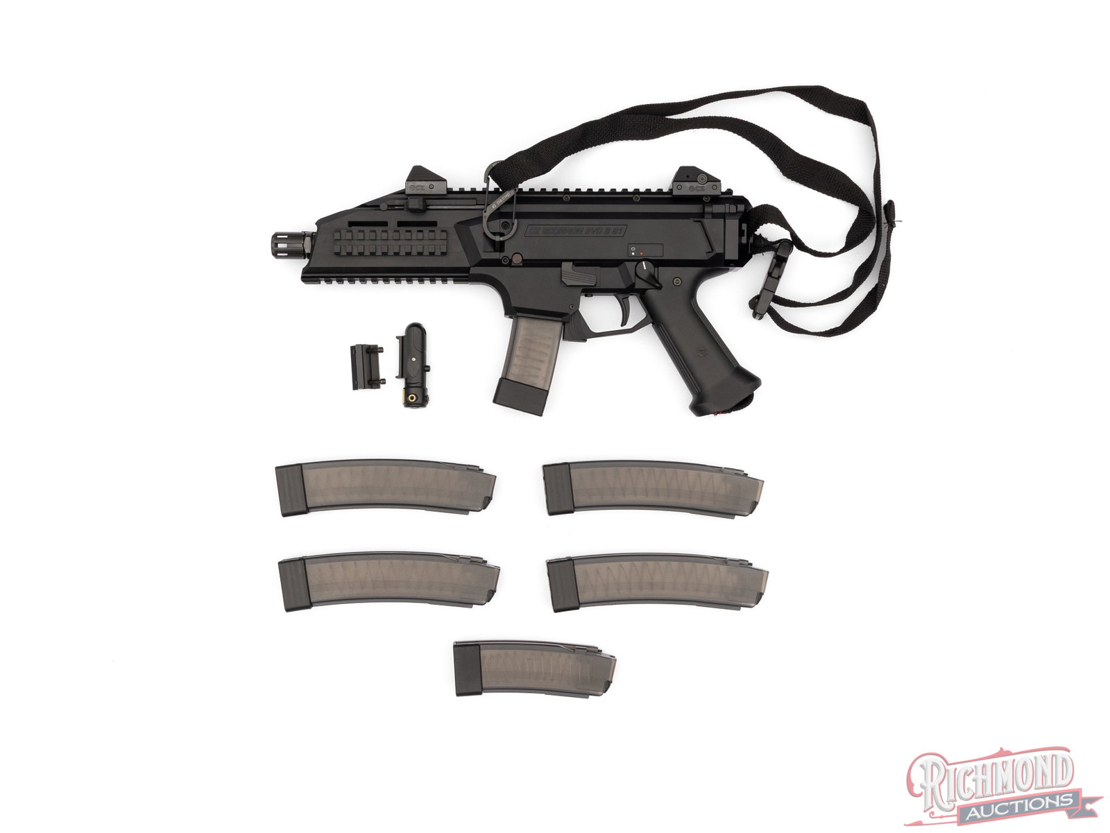 CZ Scorpion EVO 3 S1 Semi-Auto 9mm Carbine Pistol in Original Box - 3