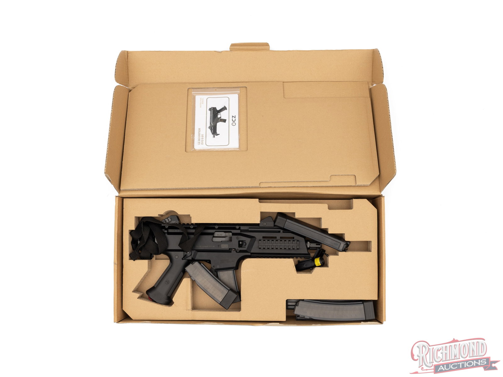 CZ Scorpion EVO 3 S1 Semi-Auto 9mm Carbine Pistol in Original Box - 4