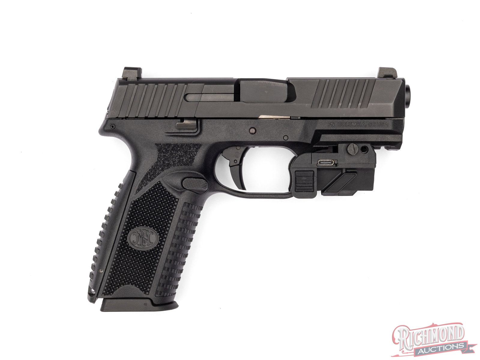 FN Model 509 Semi-Automatic 9mm Pistol With Rechargeable Red Laser - 2