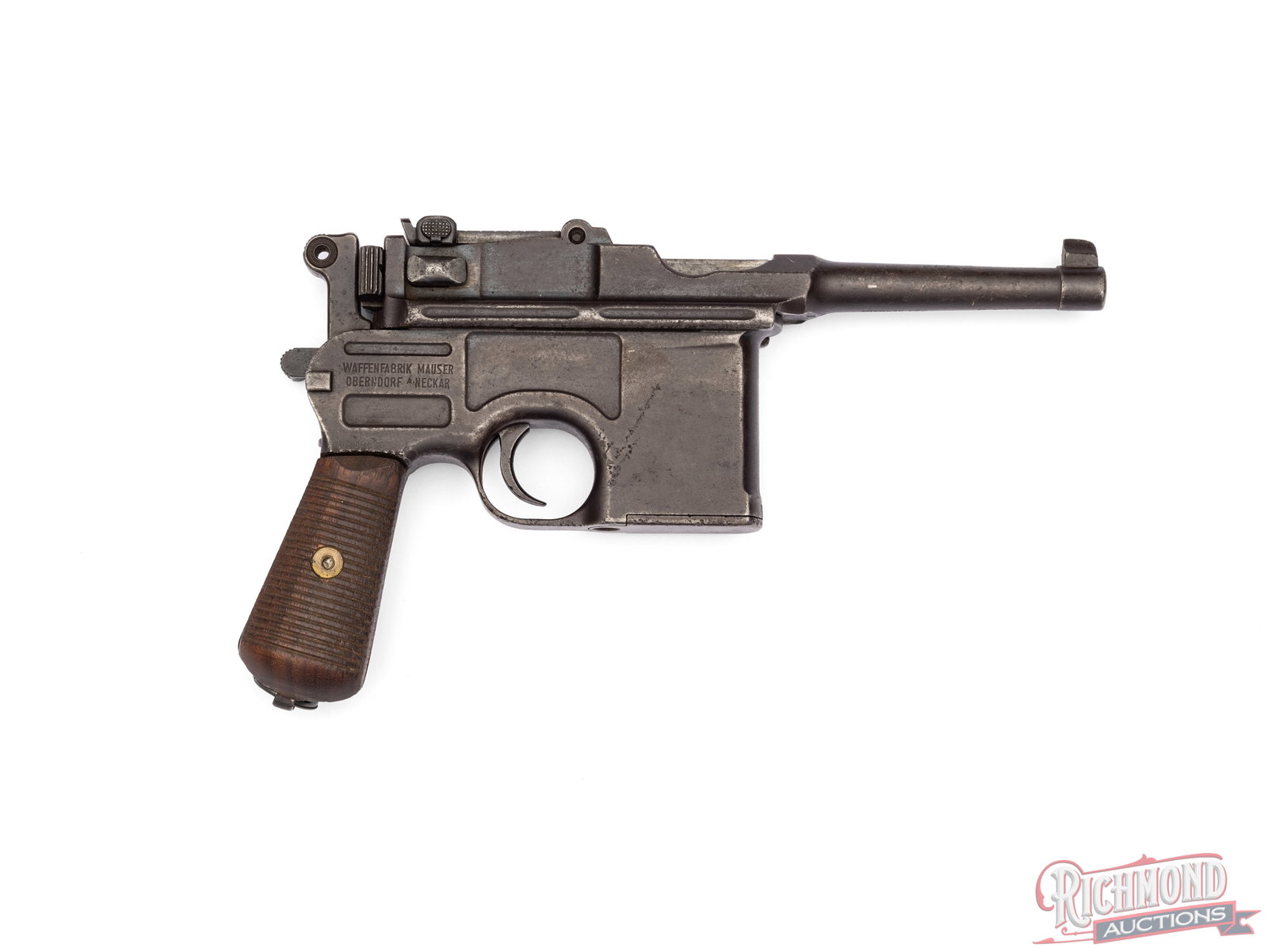 Waffenfabrik Mauser C96 Broomhandle 7.63x25mm Semi-Automatic Pistol - 2