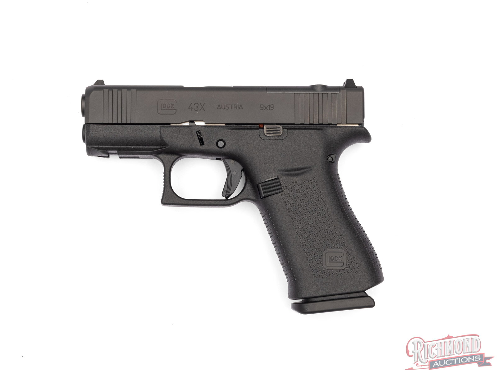 Glock 43X MOS 9mm Compact Semi-Automatic Pistol in Original Case - 2