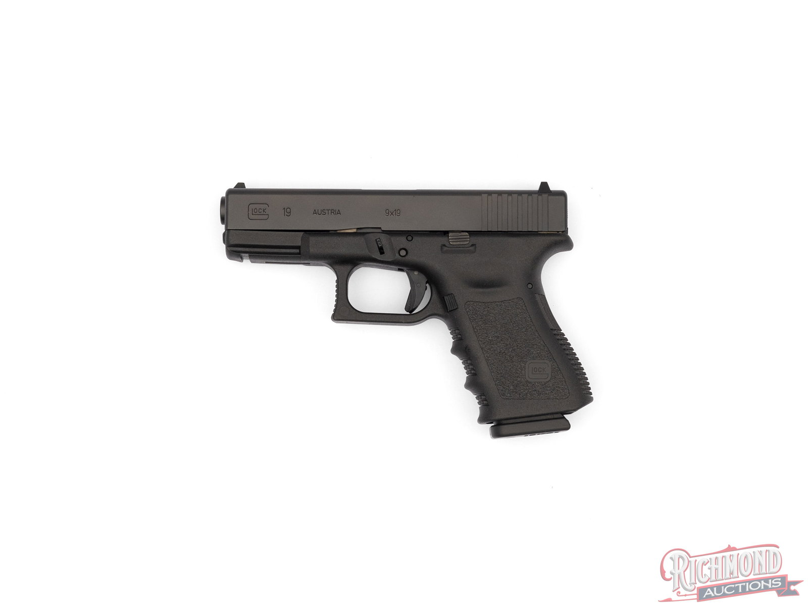 Glock G19 9mm Luger Gen 3 Semi-Automatic Pistol In Original Case - 2