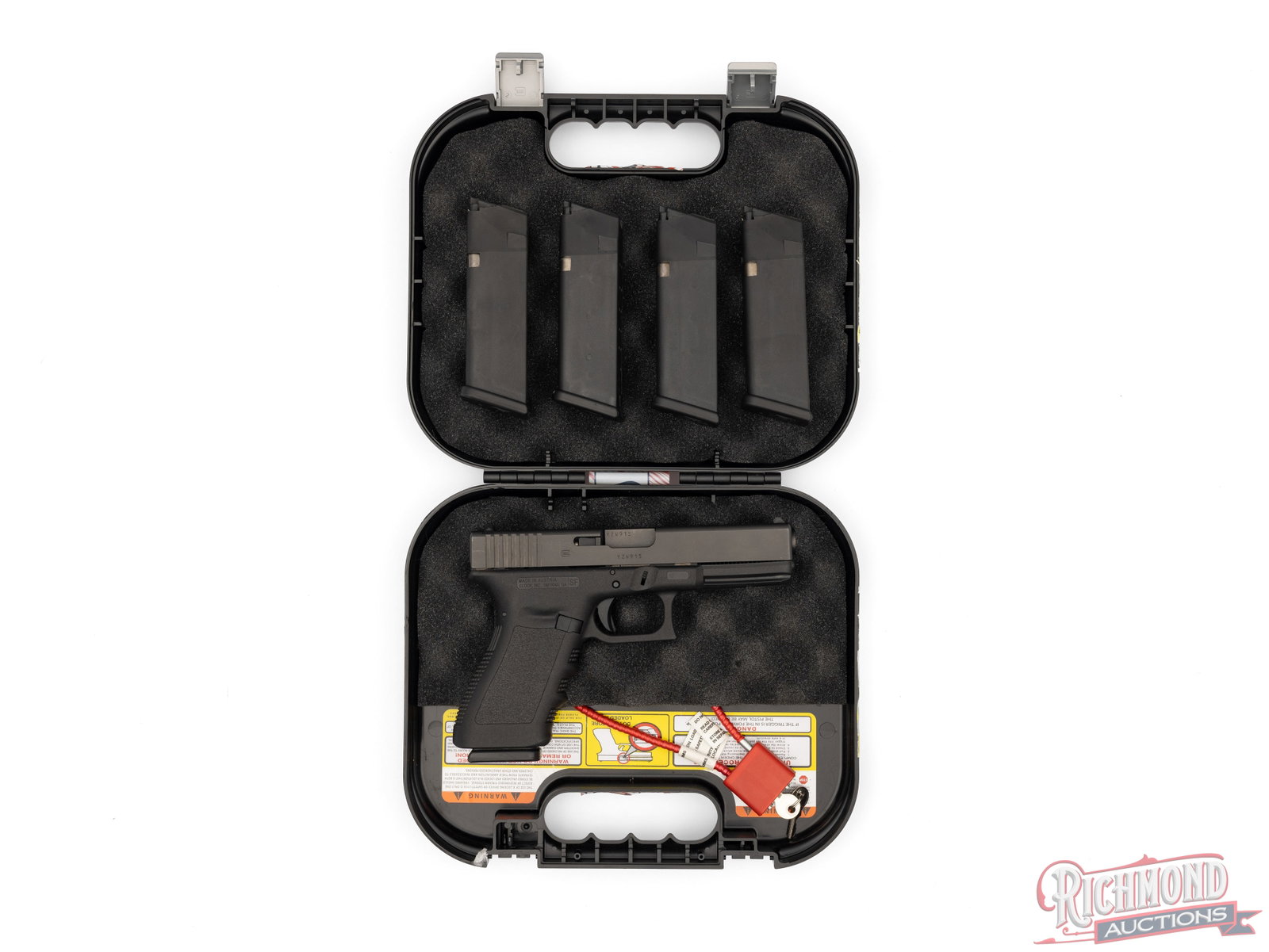 Glock G21 .45 ACP Semi-Automatic Pistol In Original Case With 5 Magazines - 4