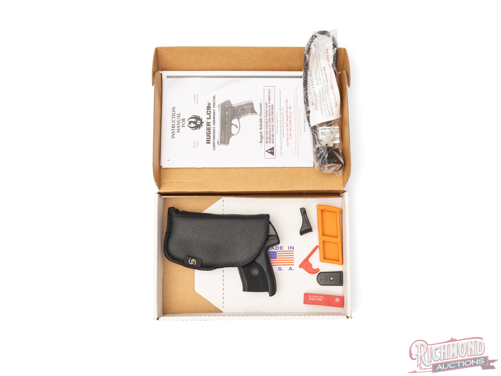 Ruger LC9s 9mm Semi-Automatic Pistol In Original Box - 4