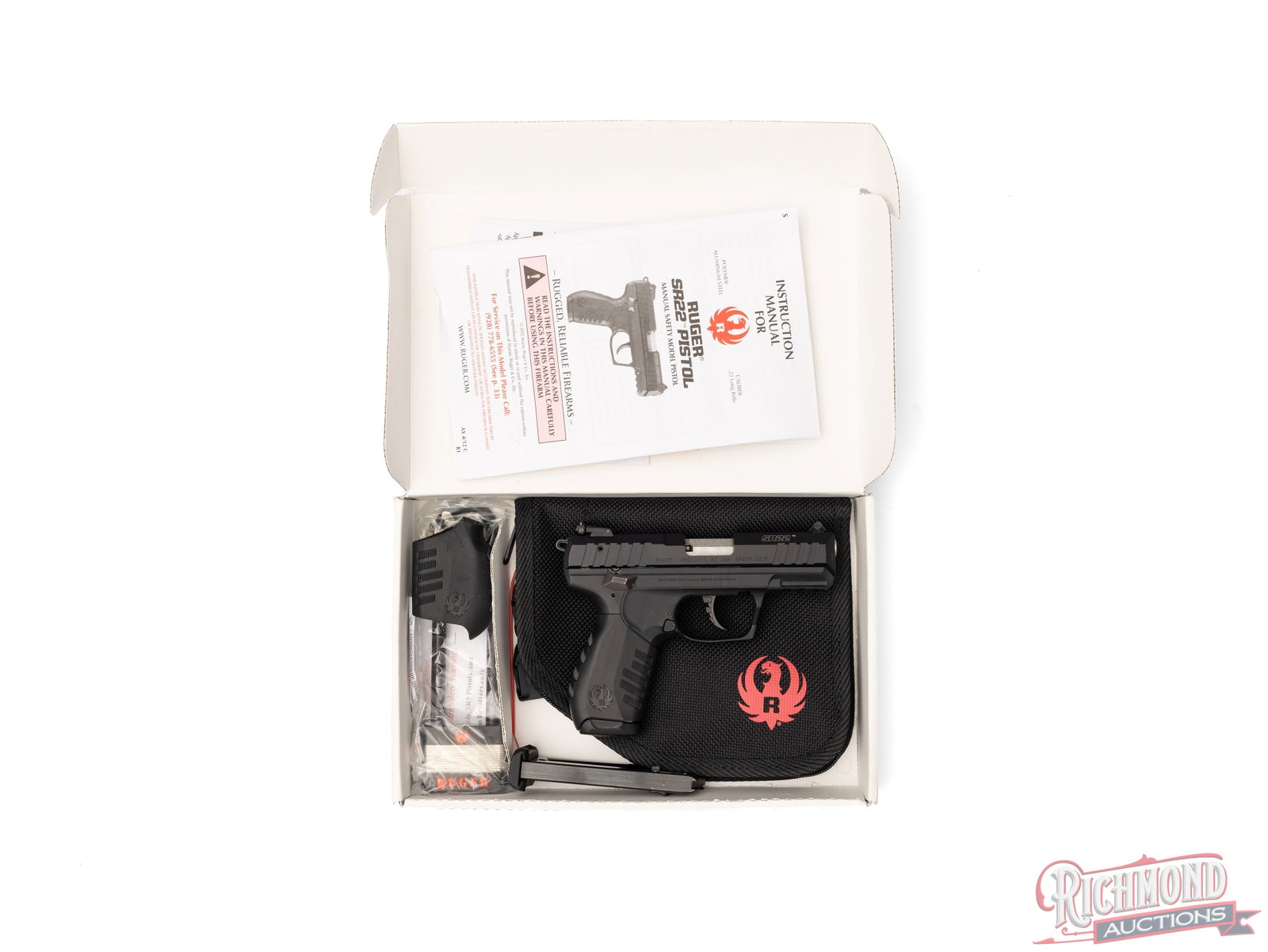 Ruger SR-22 .22 LR Semi-Automatic Pistol In Original Box - 4