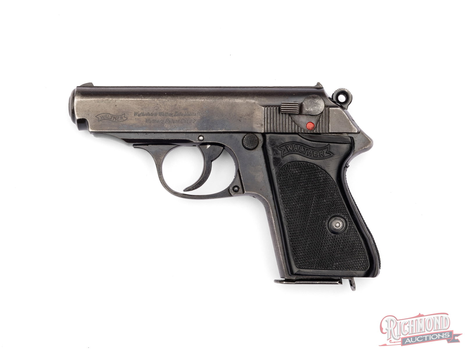 Rare WWII Era Walther PPK in .22 Cal Semi-Automatic Pistol - 2