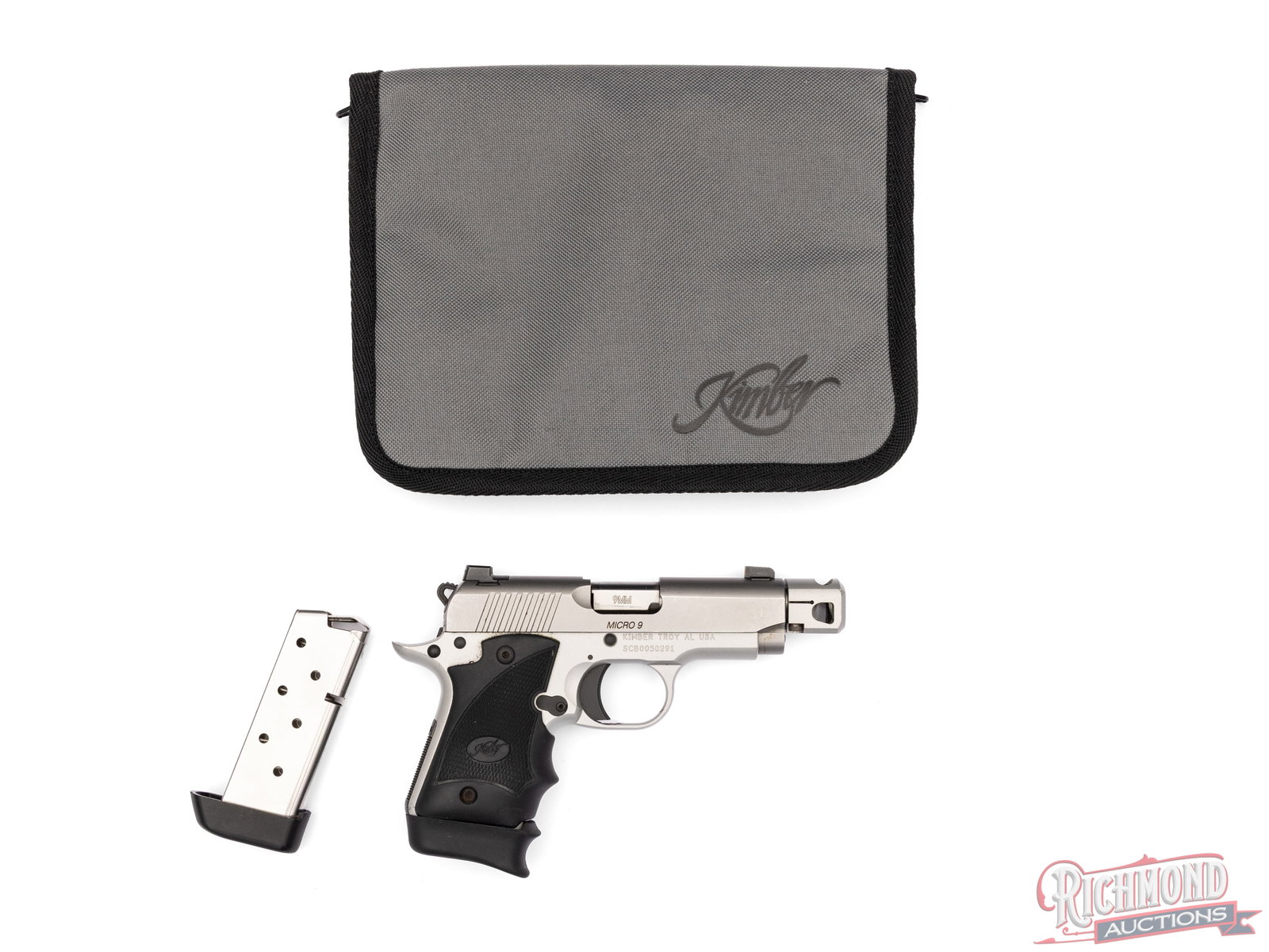Kimber Micro 9 Threaded Stainless 9mm Semi-Automatic Pistol - 3