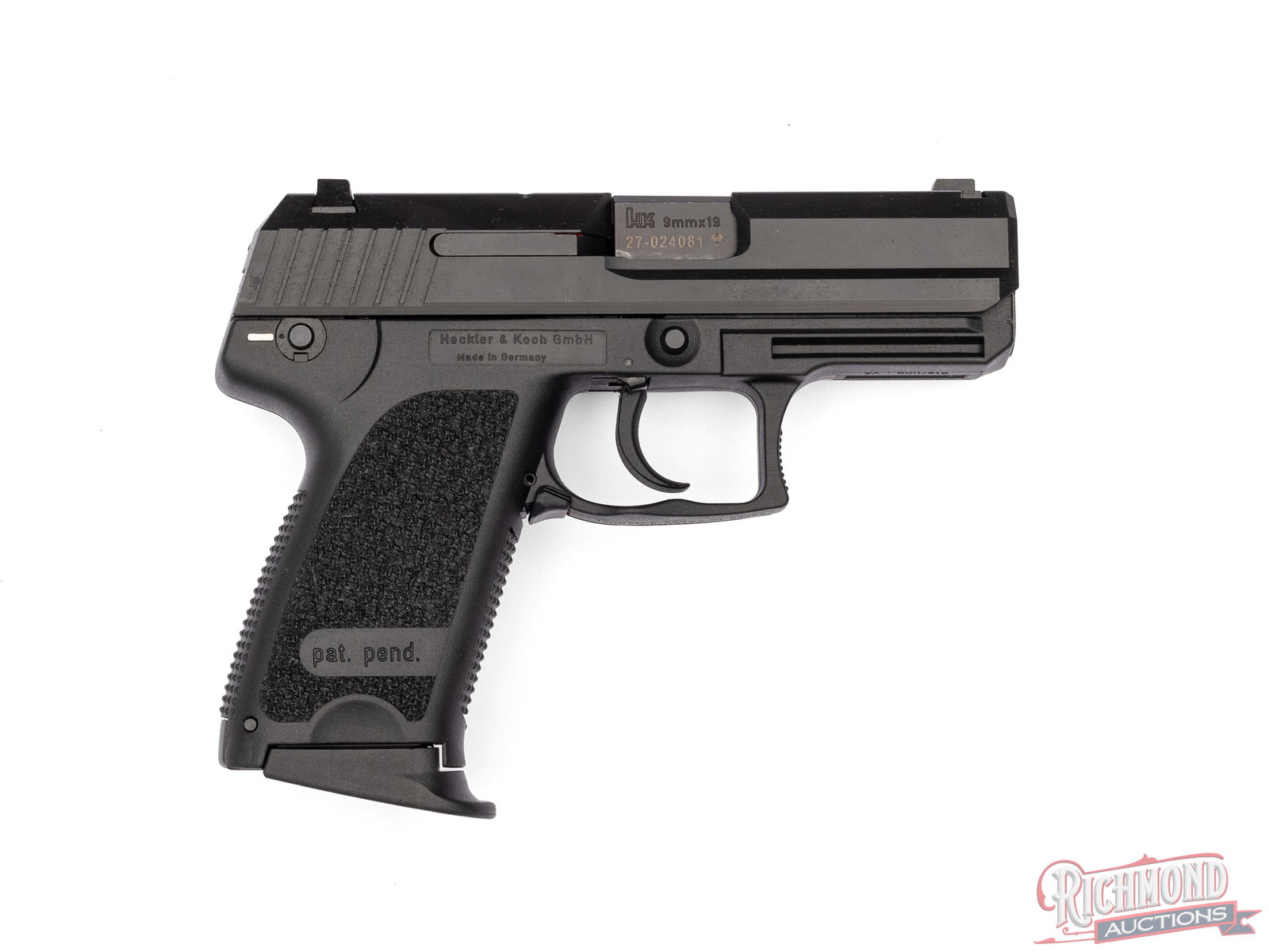 Heckler & Koch HK USP Compact 9mm Semi-Automatic Pistol in Original Case - 3