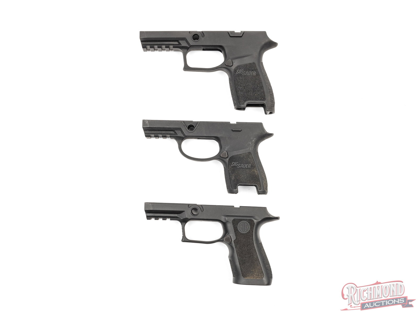 Lot Of Three Sig Sauer Grip Modules For Sig Pistols - 2