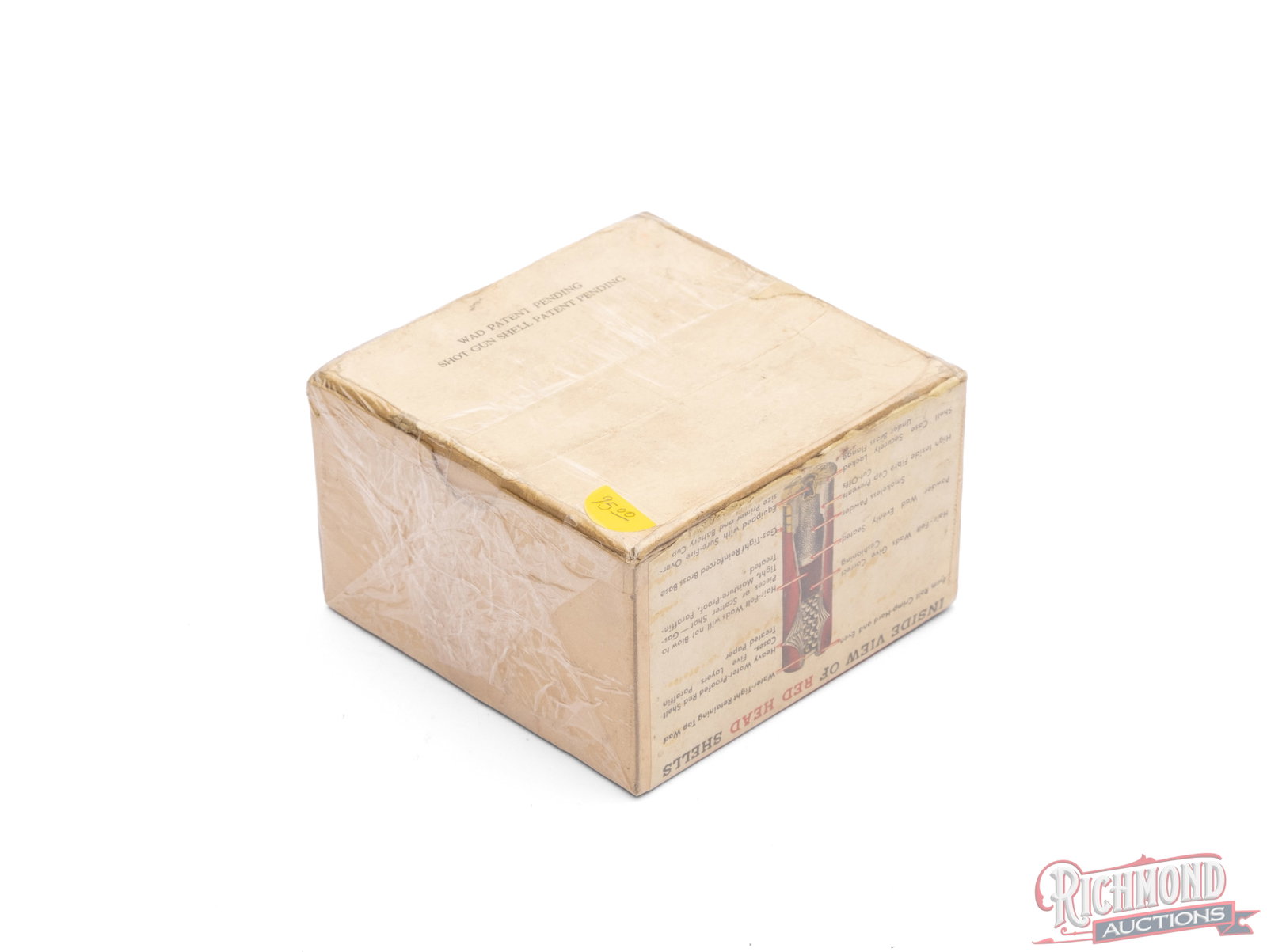 Wards Red Head Reliance 12 Gauge Shot Shells Collector's Box - 2