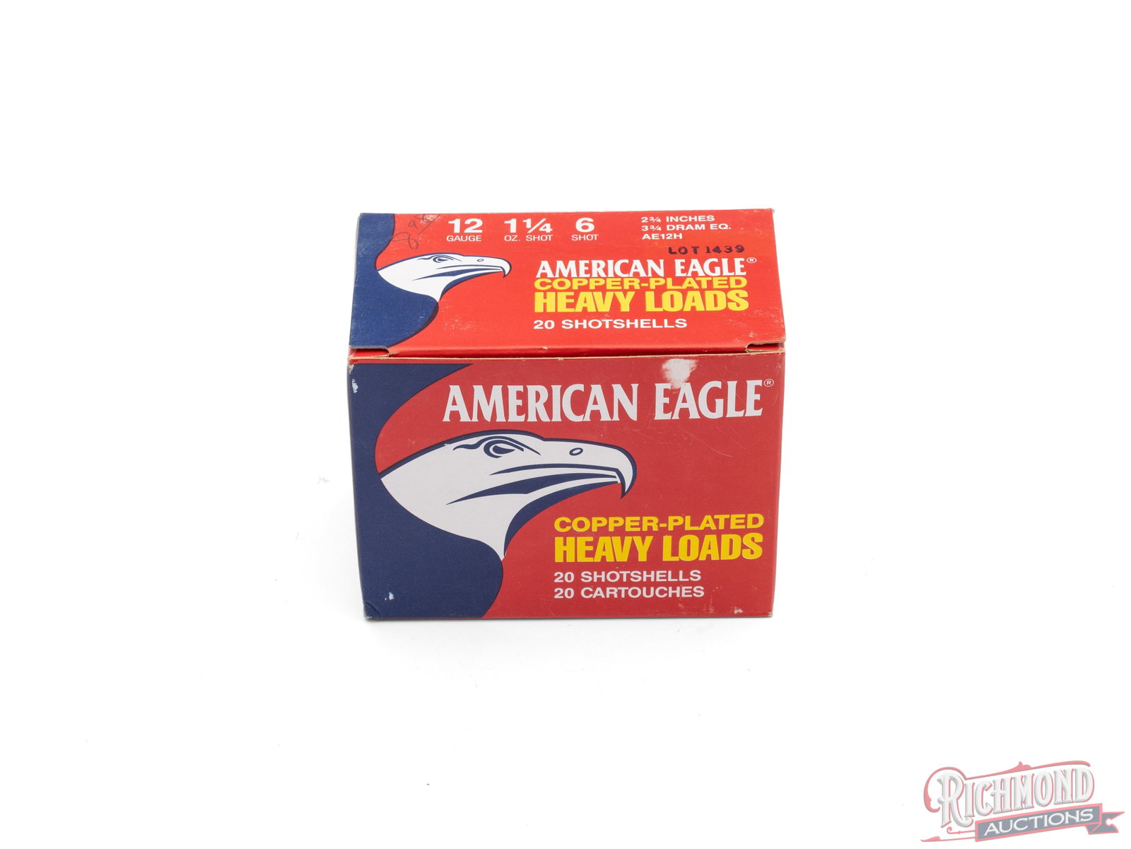 Full Box Of American Eagle 12 Gauge Copper Plated Heavy Loads Shotshells (1 of 2)