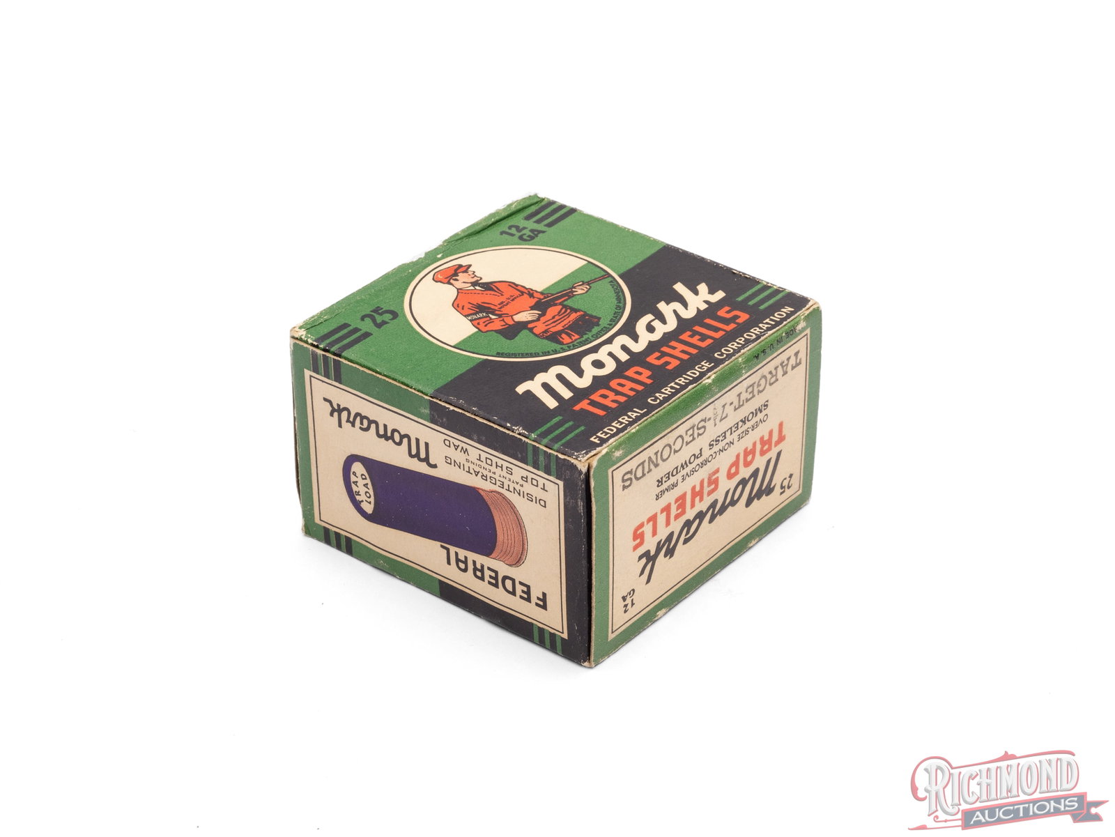 Full Box Of Federal Monark 12 Gauge Trap Shells - 2