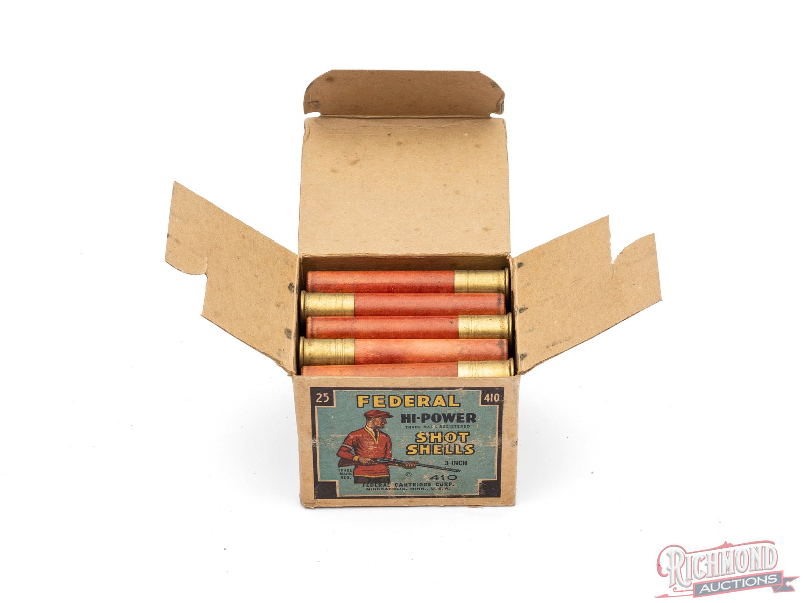 Full Box Of Federal Hi-Power .410 Gauge 3" Shot Shells - 3