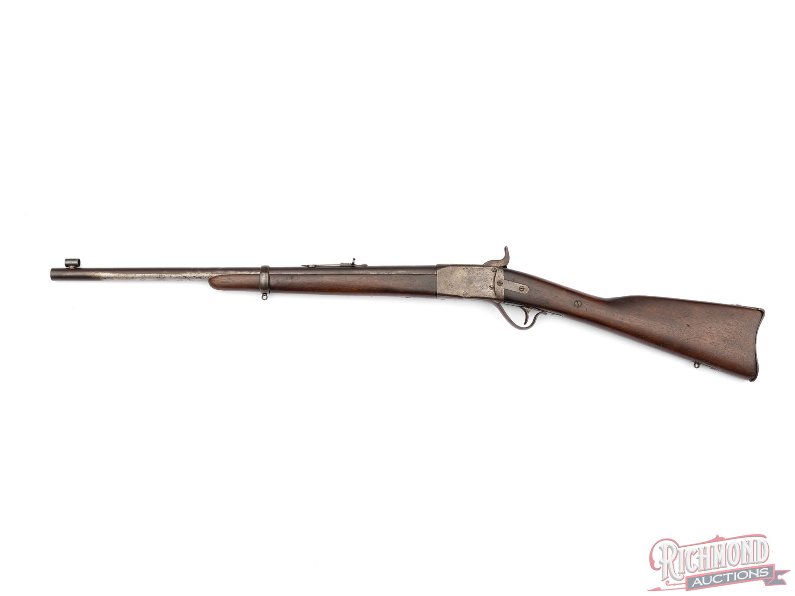 Peabody Outside Hammer Sporting Single Shot Rifle .45-70 Caliber - 2