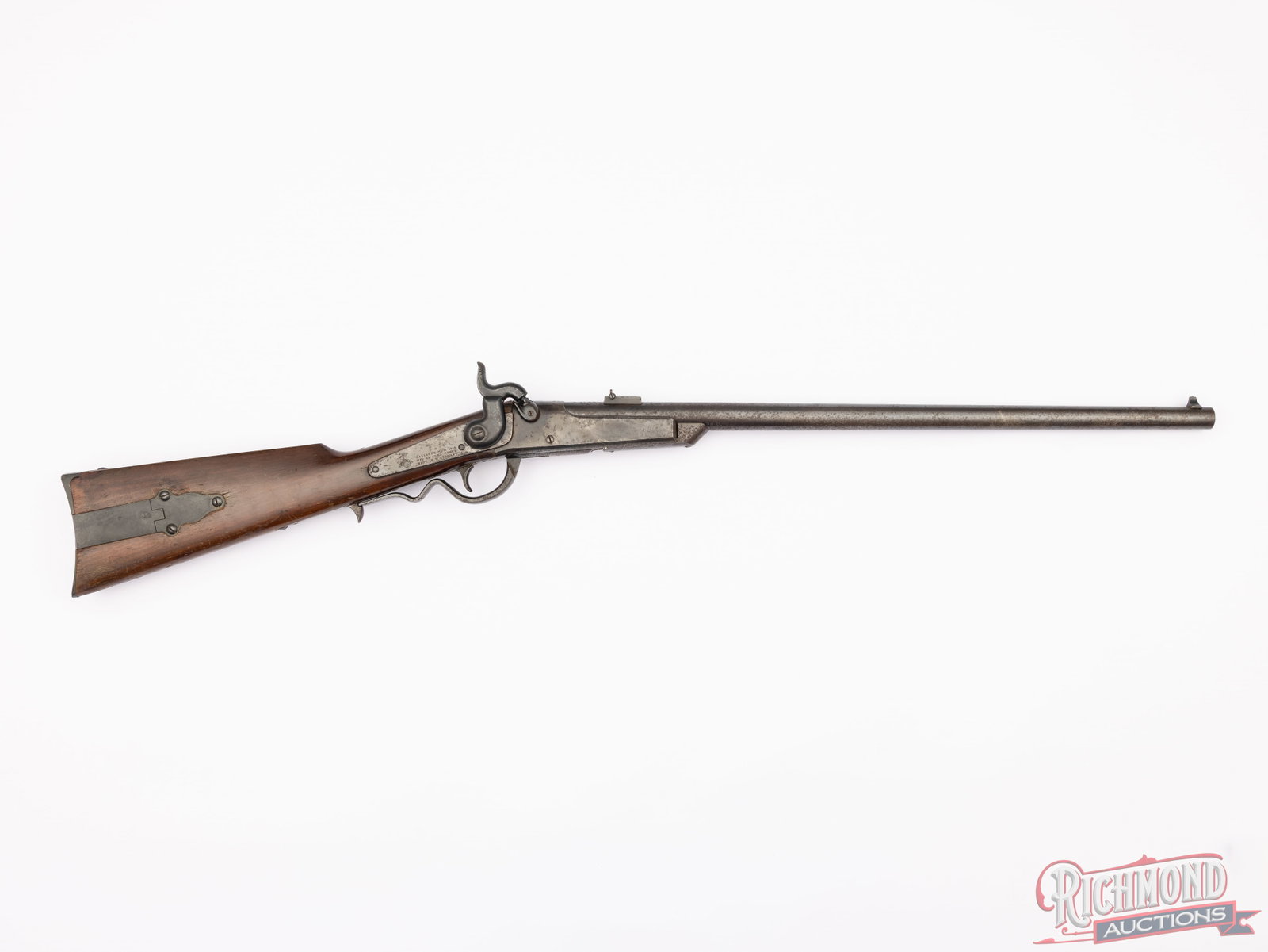 German Erma Werke Gallager Model 1860 Saddle Ring Carbine .54 Caliber Black Powder Rifle (1 of 2)