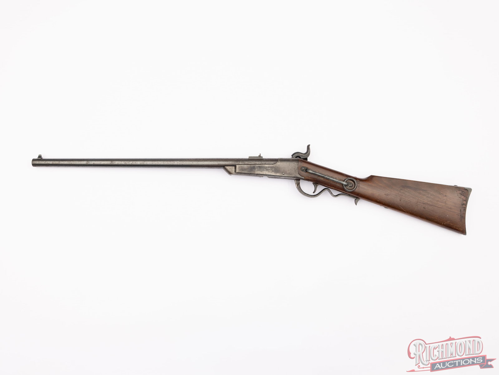German Erma Werke Gallager Model 1860 Saddle Ring Carbine .54 Caliber Black Powder Rifle - 2
