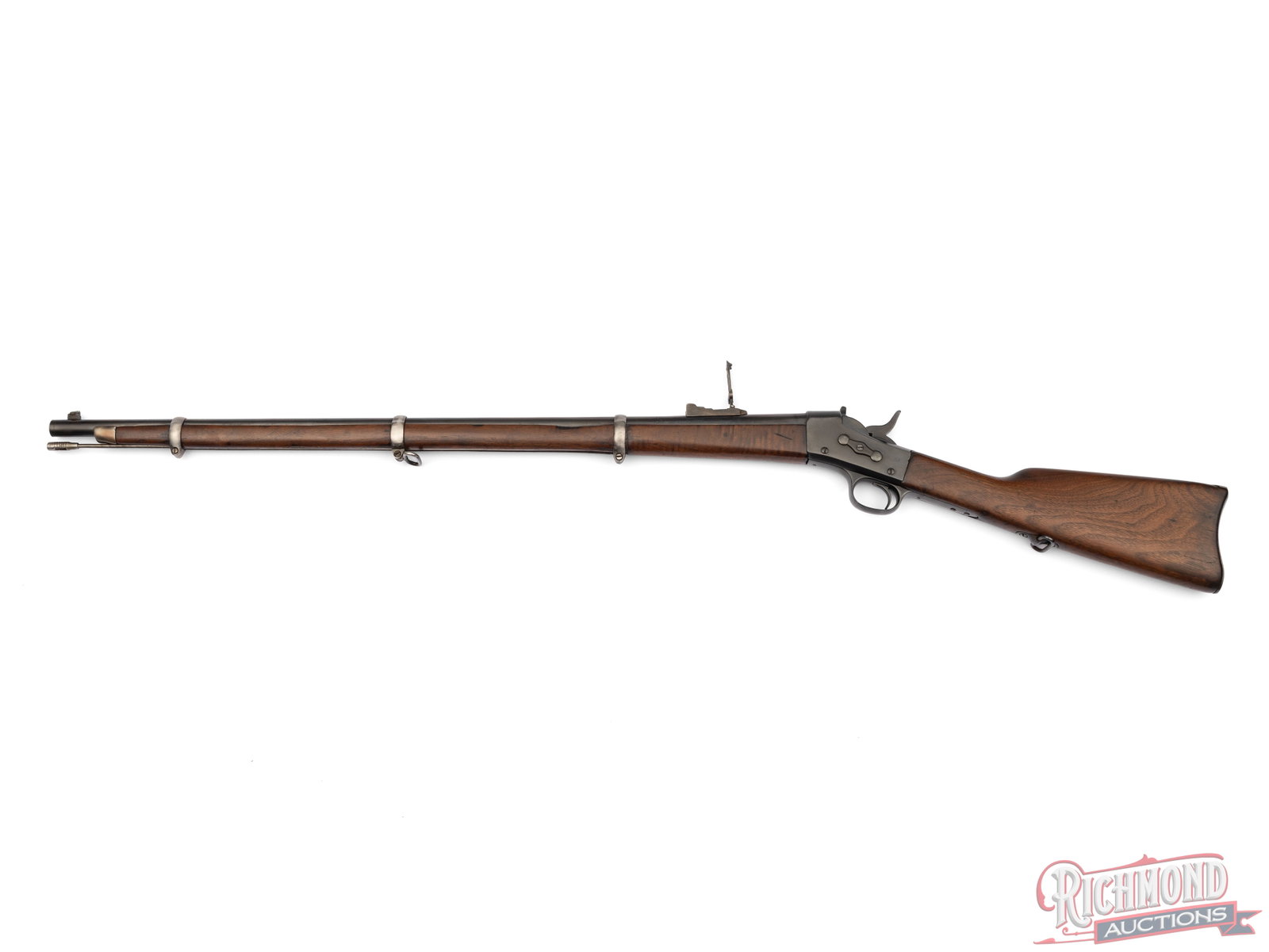Restored Remington Rolling Block Single Shot Rifle .43 Caliber - 2