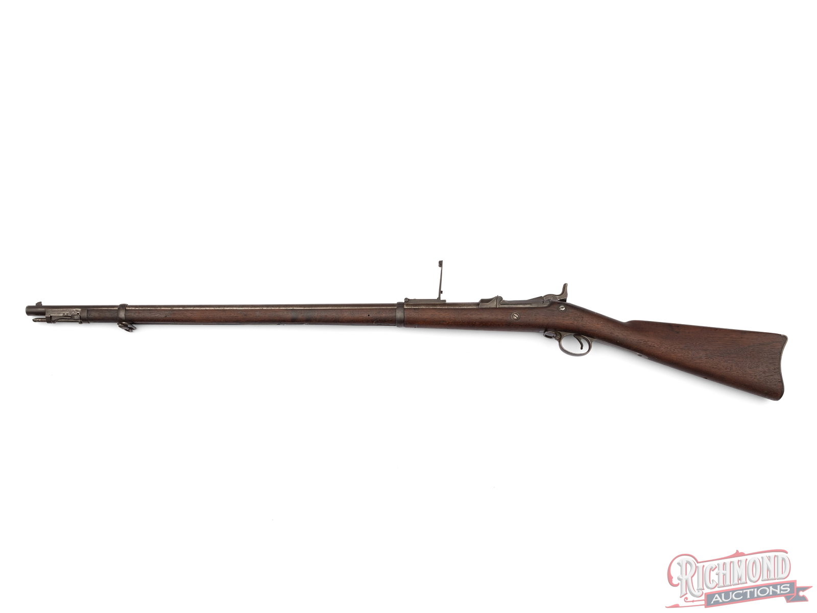 1891 Springfield Model 1884 Trapdoor Single Shot Rifle With Rod Bayonet .45-70 - 2