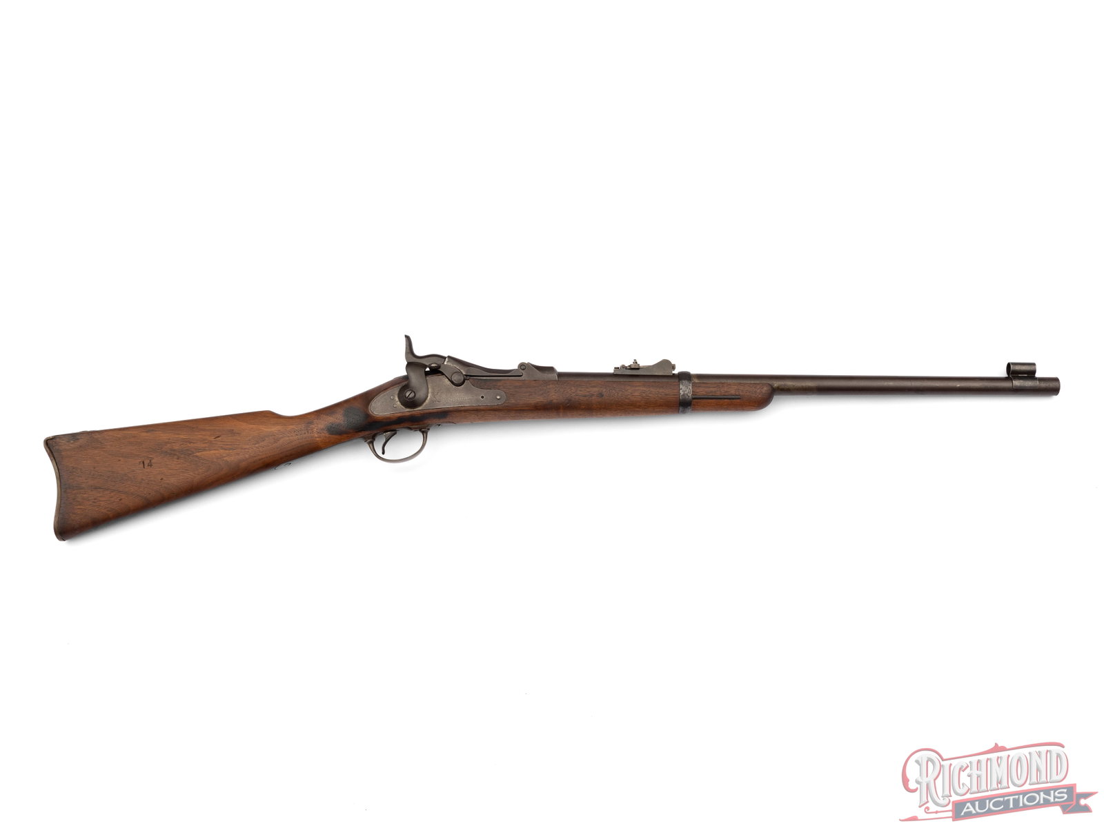1889 Springfield Model 1884 Trapdoor Saddle Ring Carbine .45-70 (1 of 2)