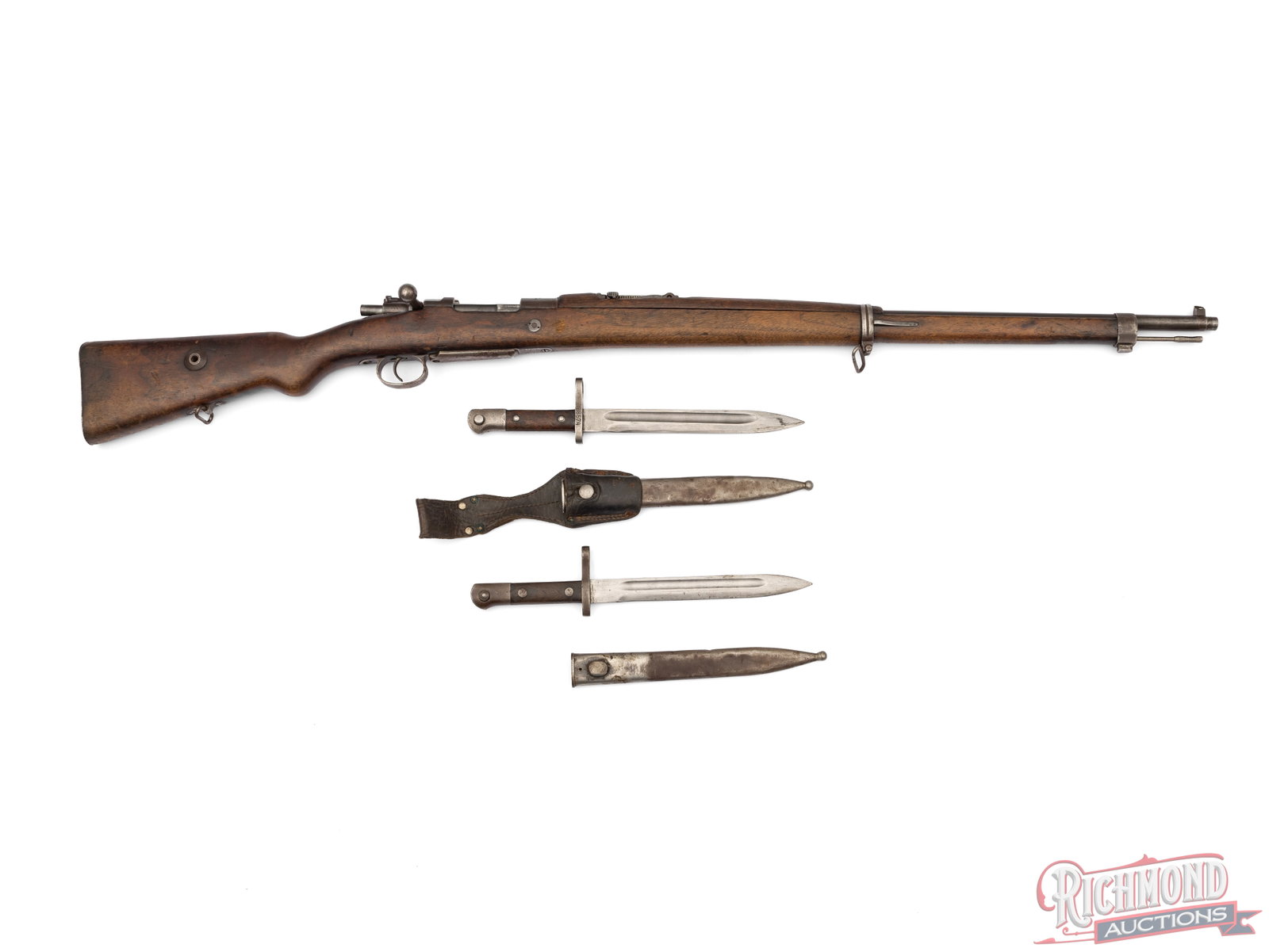 Turkish 1903/30 Mauser Bolt Action Rifle With Bayonets 8mm Mauser (1 of 3)
