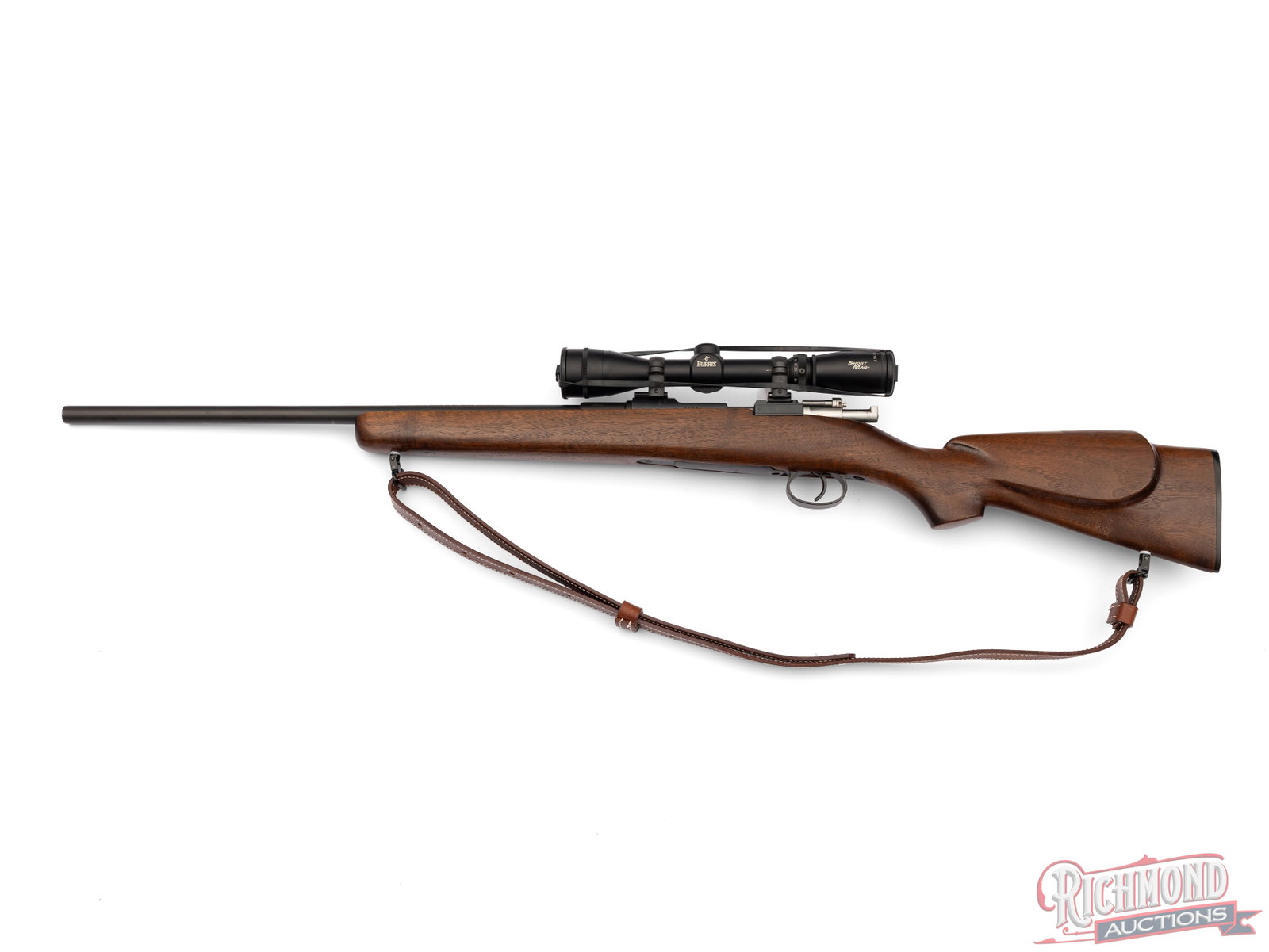 Clackamus Kimber M96 Sweden 6.5x55mm Sporterized Mauser Bolt Action Rifle with Burris Scope - 2