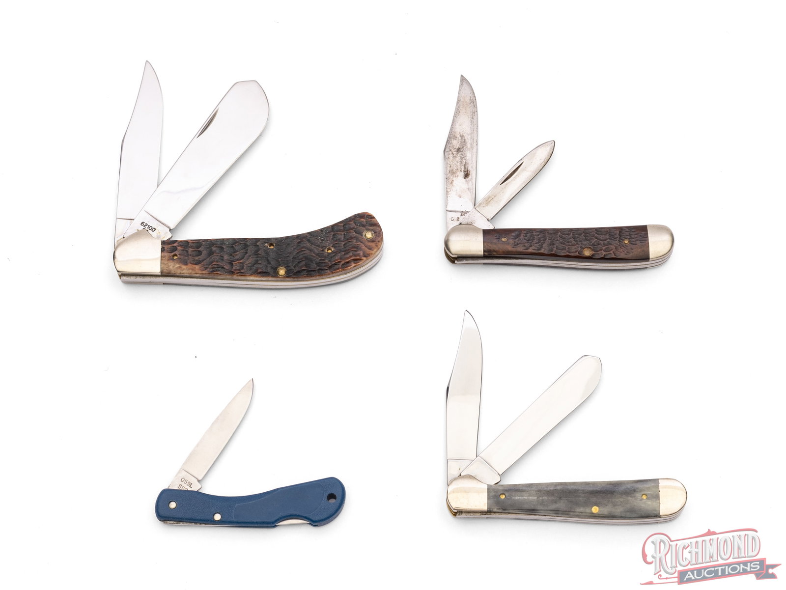 Five Case XX Collector Folder Knives Nascar Commemorative Lot - 3