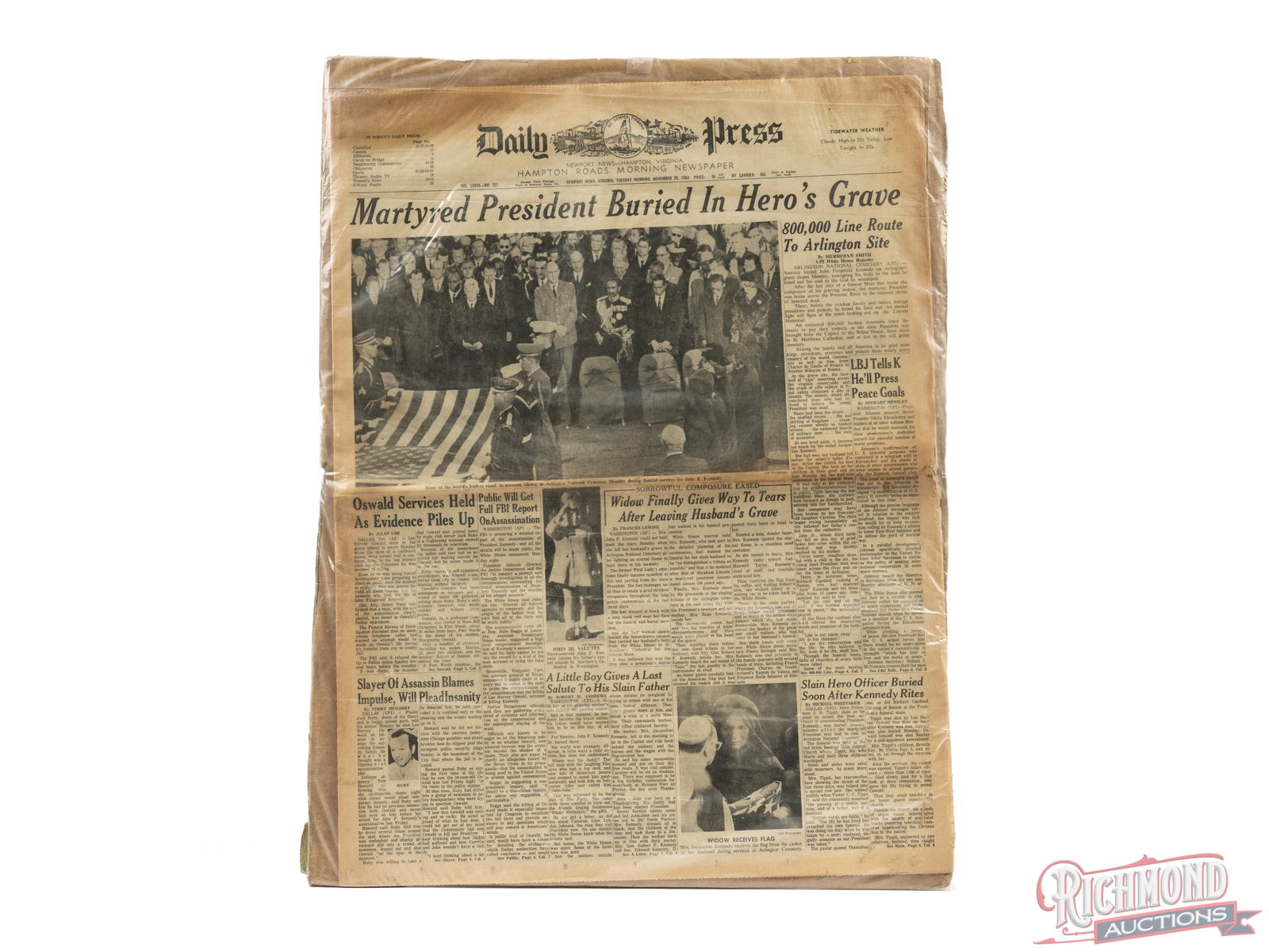 4 Vintage Newspapers & Front Pages Dating 1941 To 1972 Highlighting Historical Events - 3
