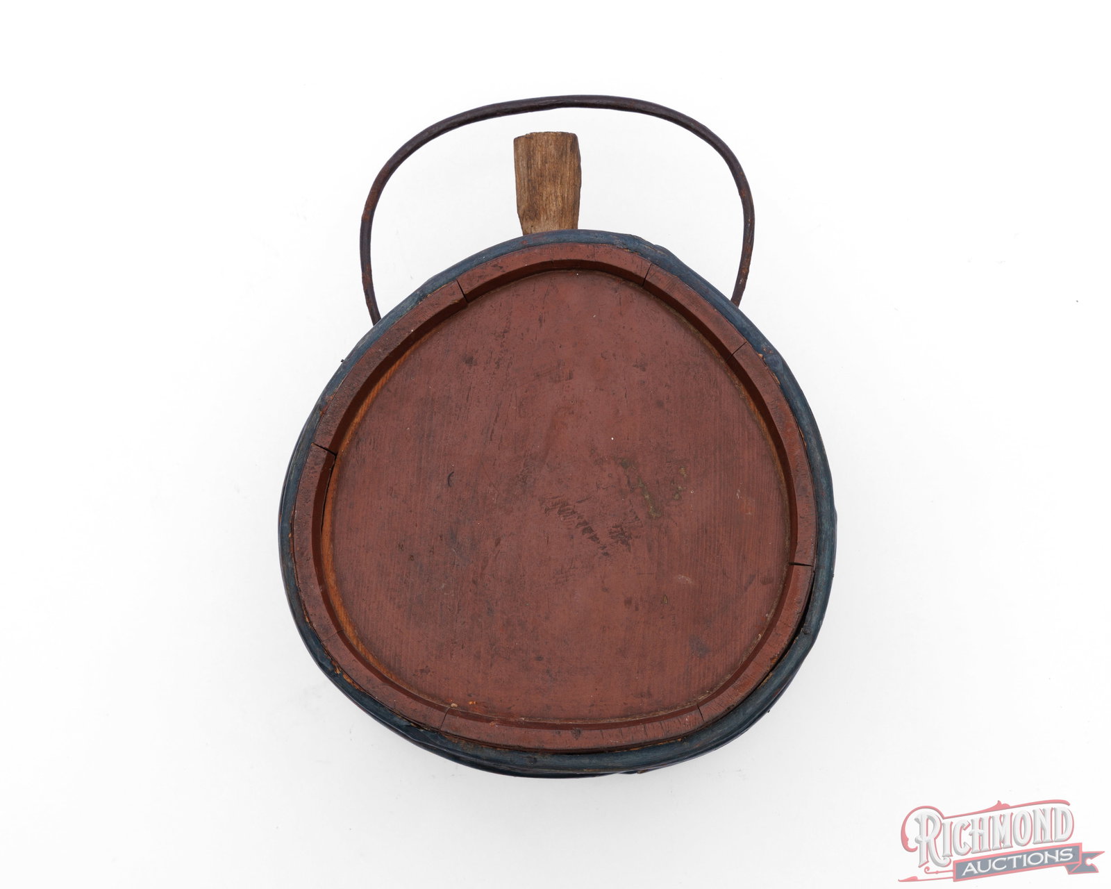19th Century Antique Wooden Water Canteen (1 of 4)
