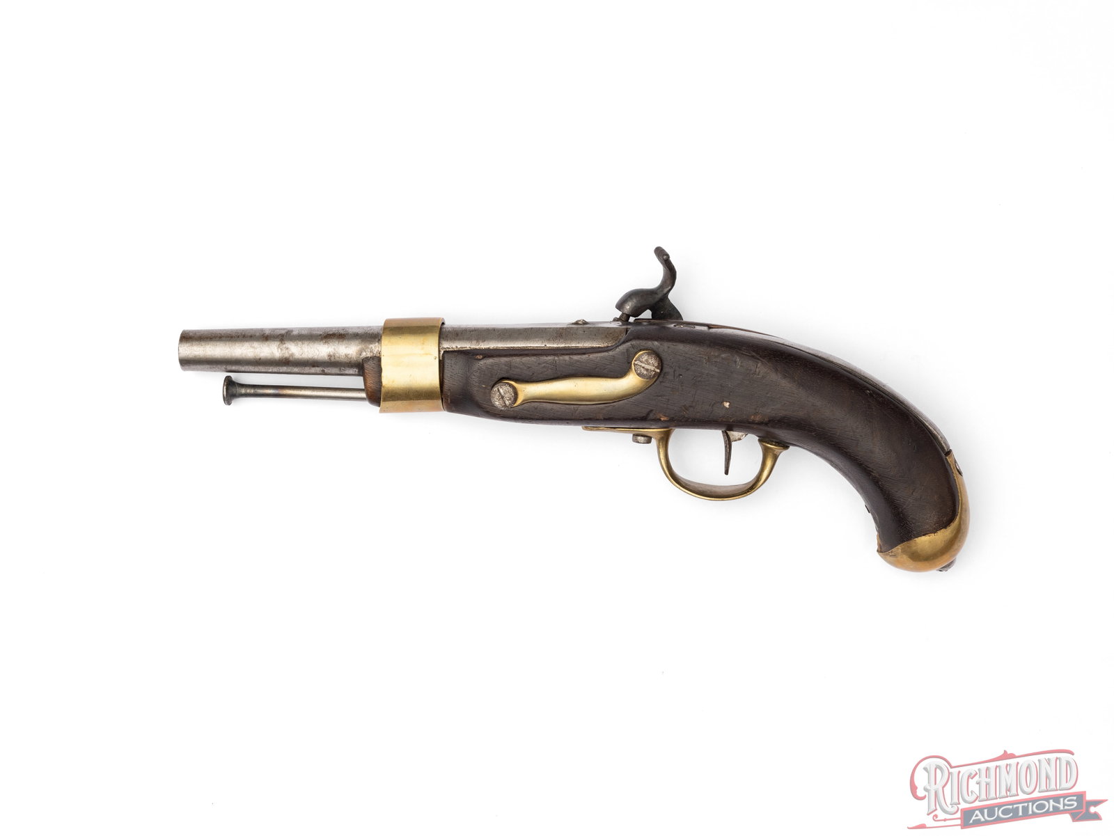 Reproduction Percussion Military Pistol (1 of 2)