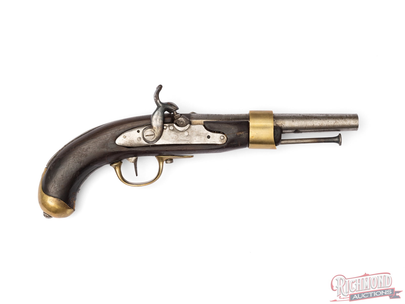 Reproduction Percussion Military Pistol - 2