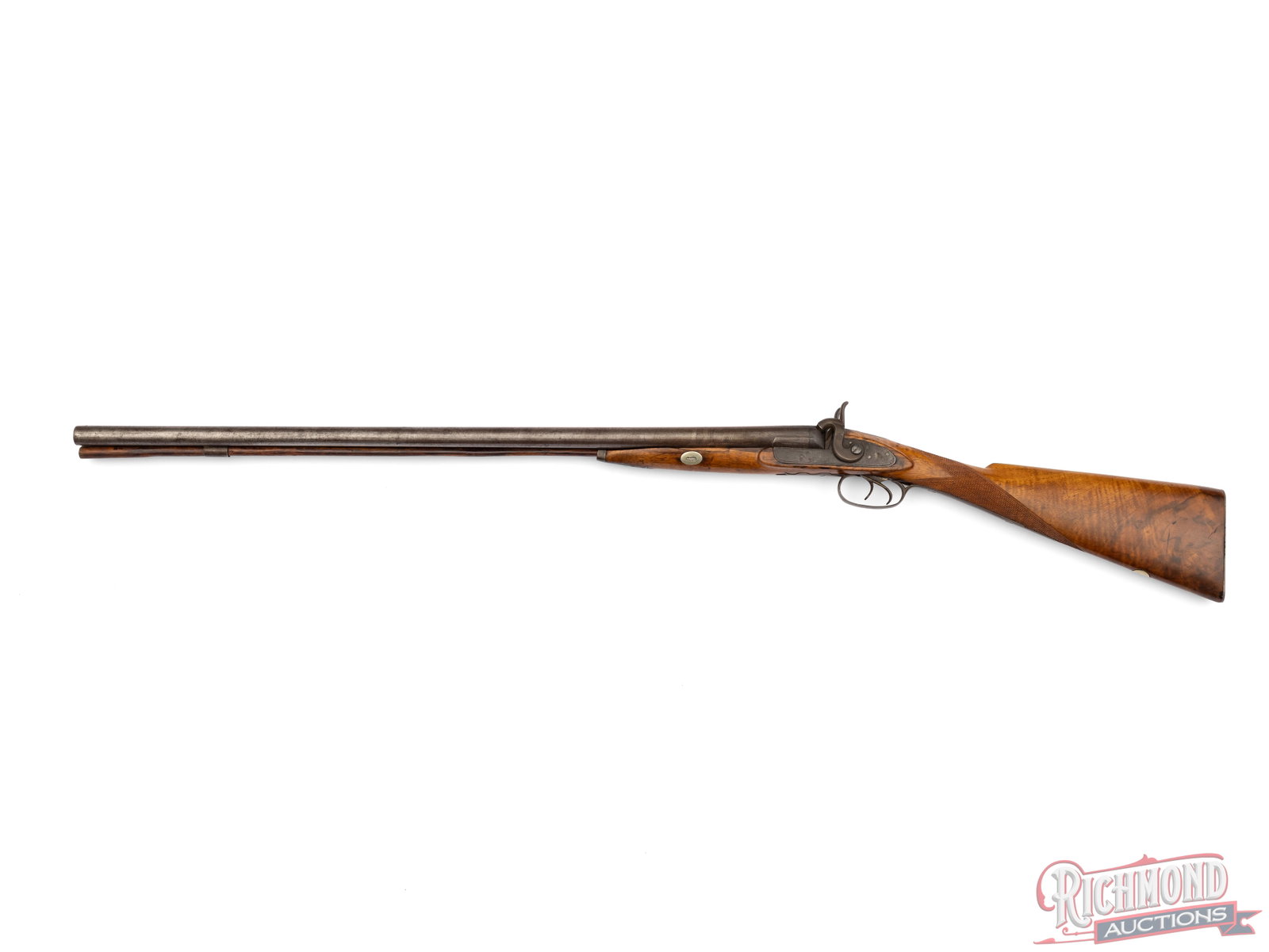 Percussion Muzzleloading 12 Gauge Side by Side Shotgun - 2
