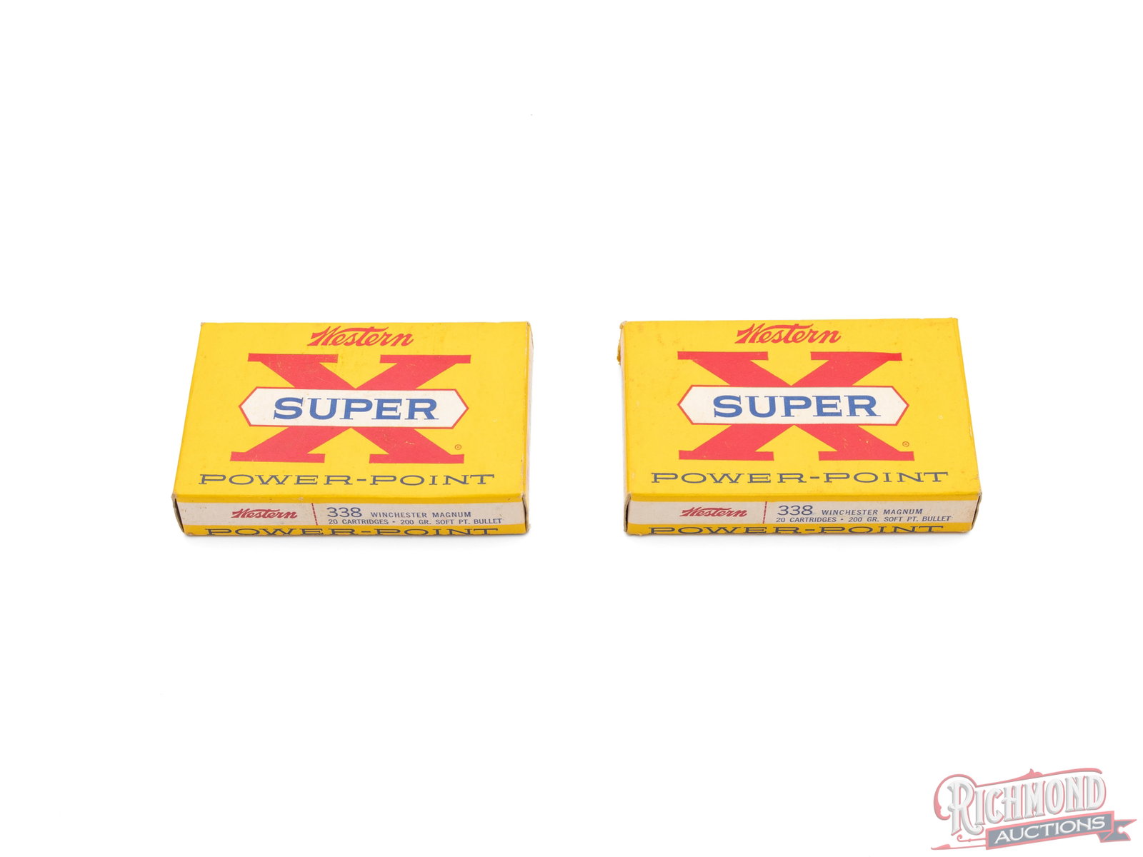 39 Rounds of Western Super X .338 Winchester Magnum Power Point Ammo Cartridges (1 of 2)